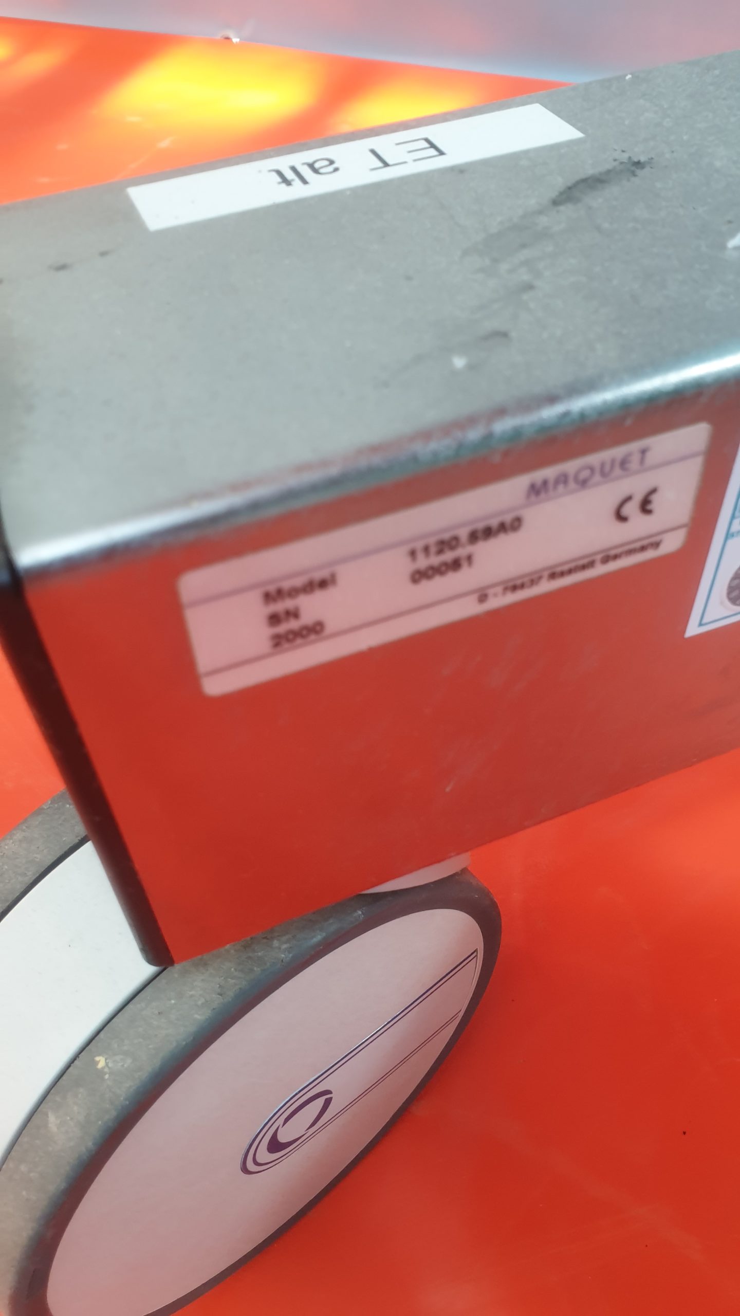 Maquet 1120.59A0 Lafette Transport Operationstisch OP Tisch mit 1120.20B0 Tischplatte thumbnail 3
