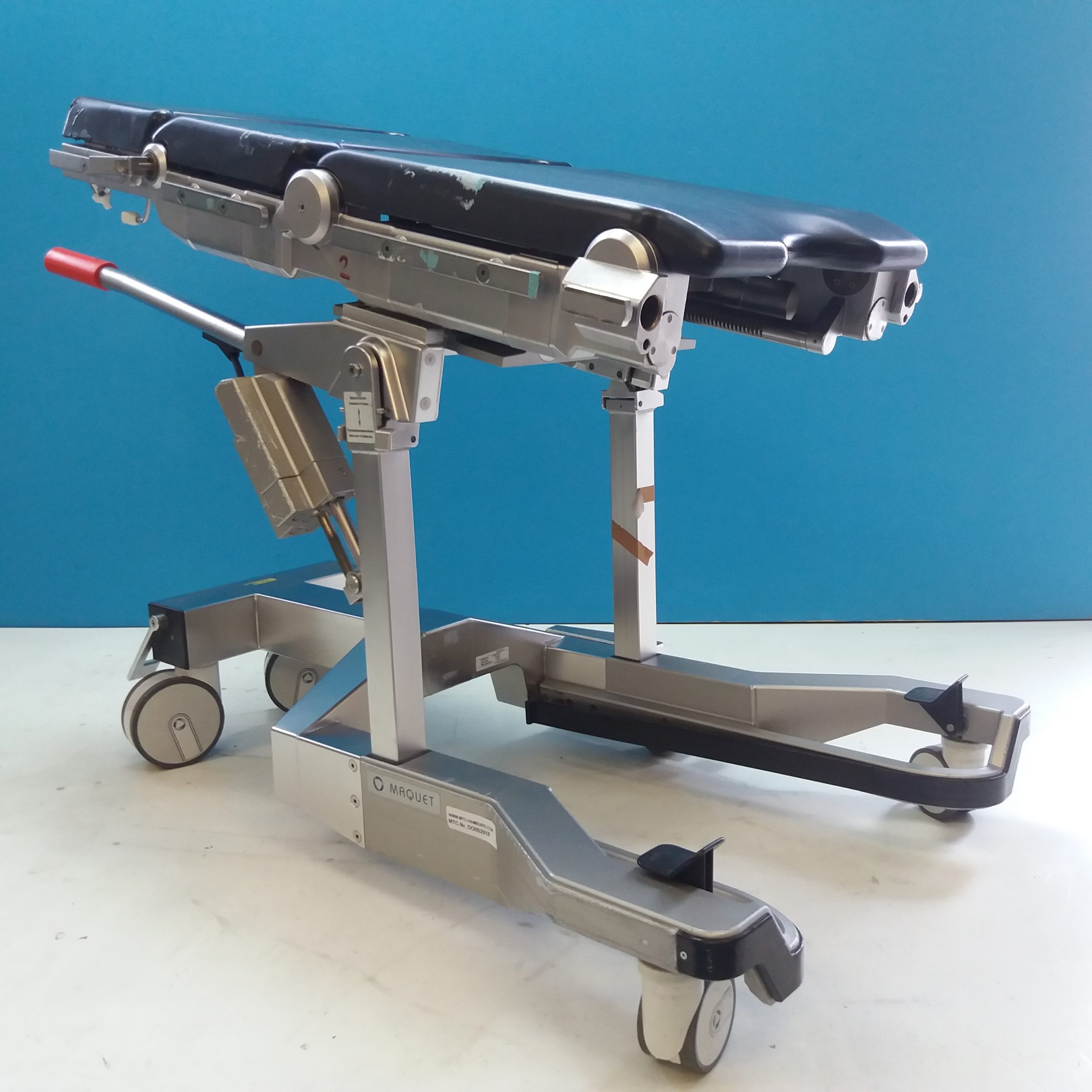 Maquet 1140.61C0 Lafette Transport Operationstisch OP Tisch mit 1150.10A0 Tischplatte Ohne Beinhater thumbnail 5
