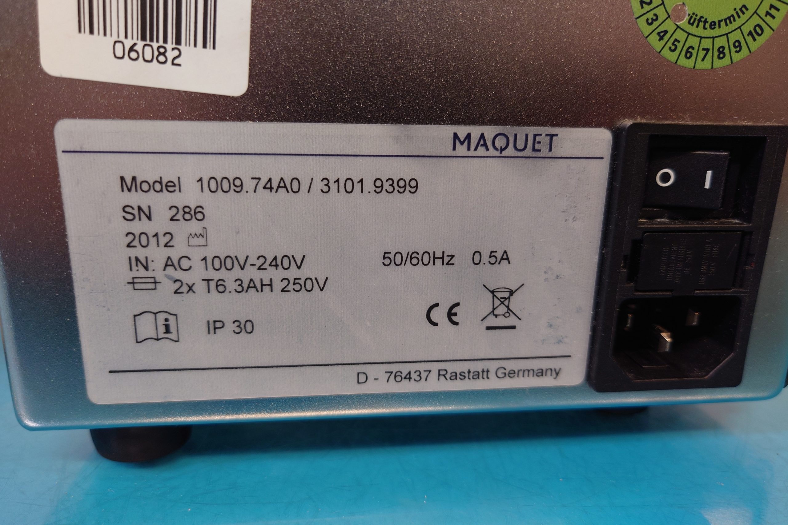 Marquet 1009.74A0 / 3101.9399 Battery Charger – Batterieladegerät — image 1 of 2