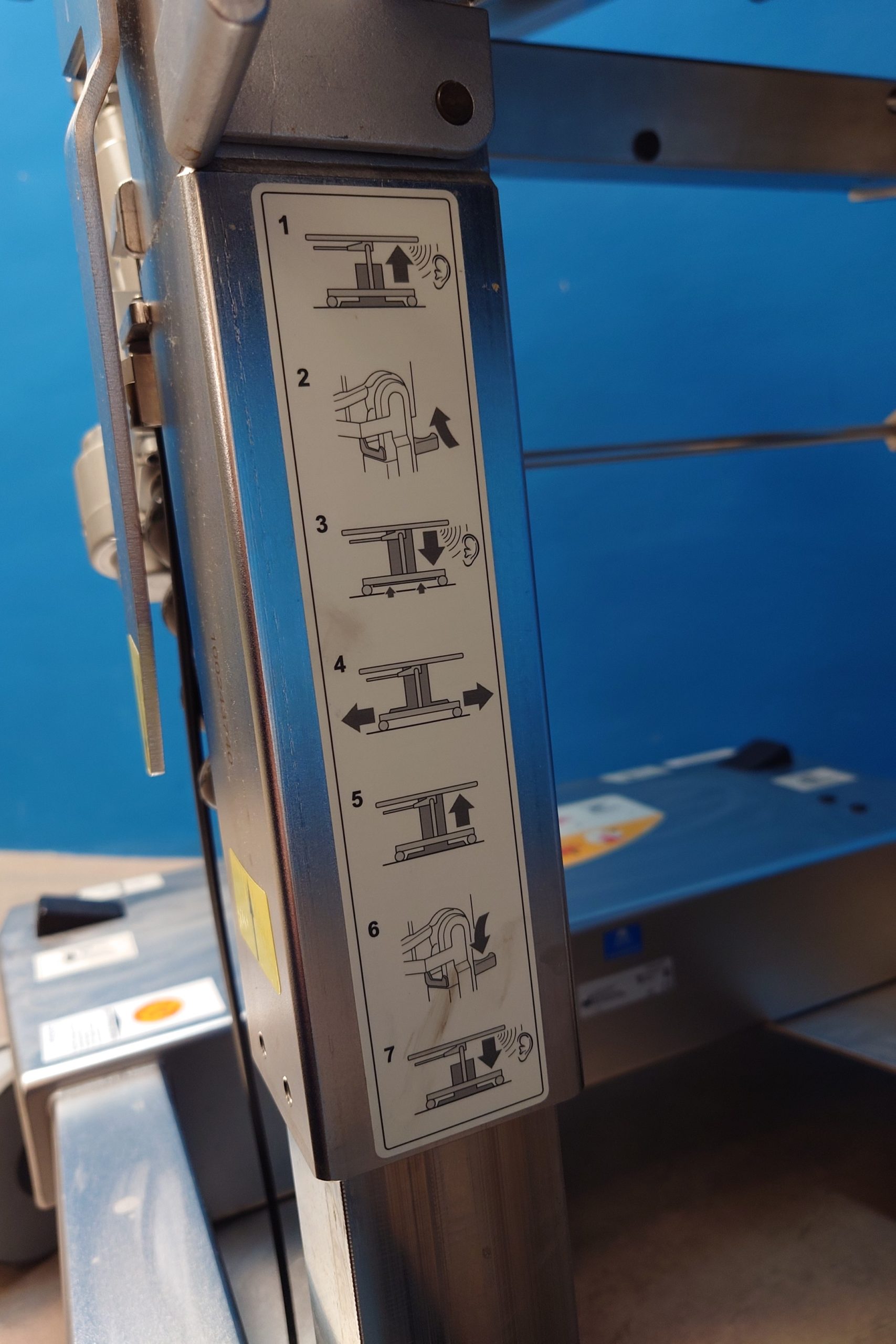 Maquet 1160.62A0 Gestell mit 1150.31A000 Platte thumbnail 4