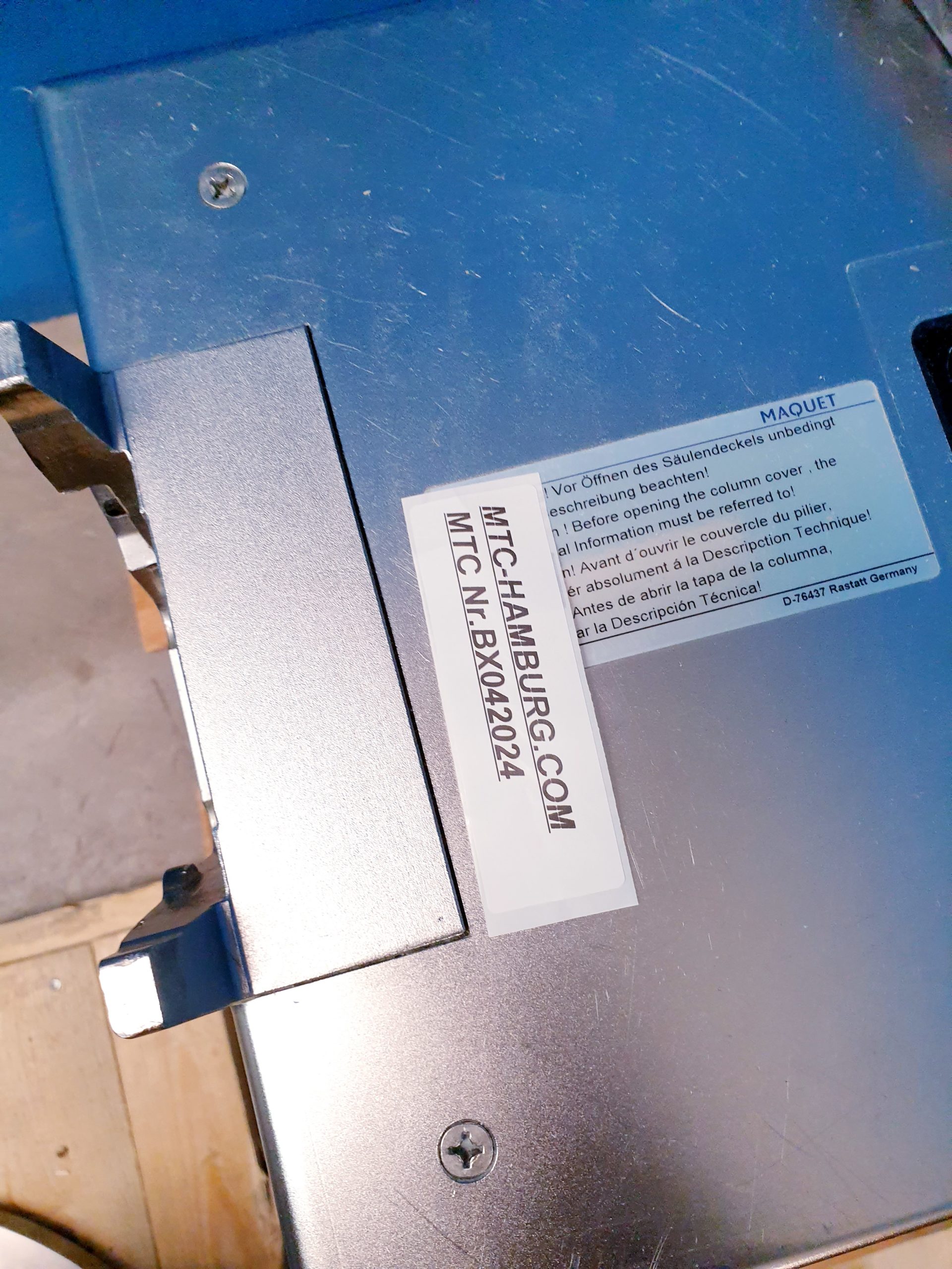 MAQUET OP-Tisch Säule D 3 IR-System Model 1150.01A1 thumbnail 9