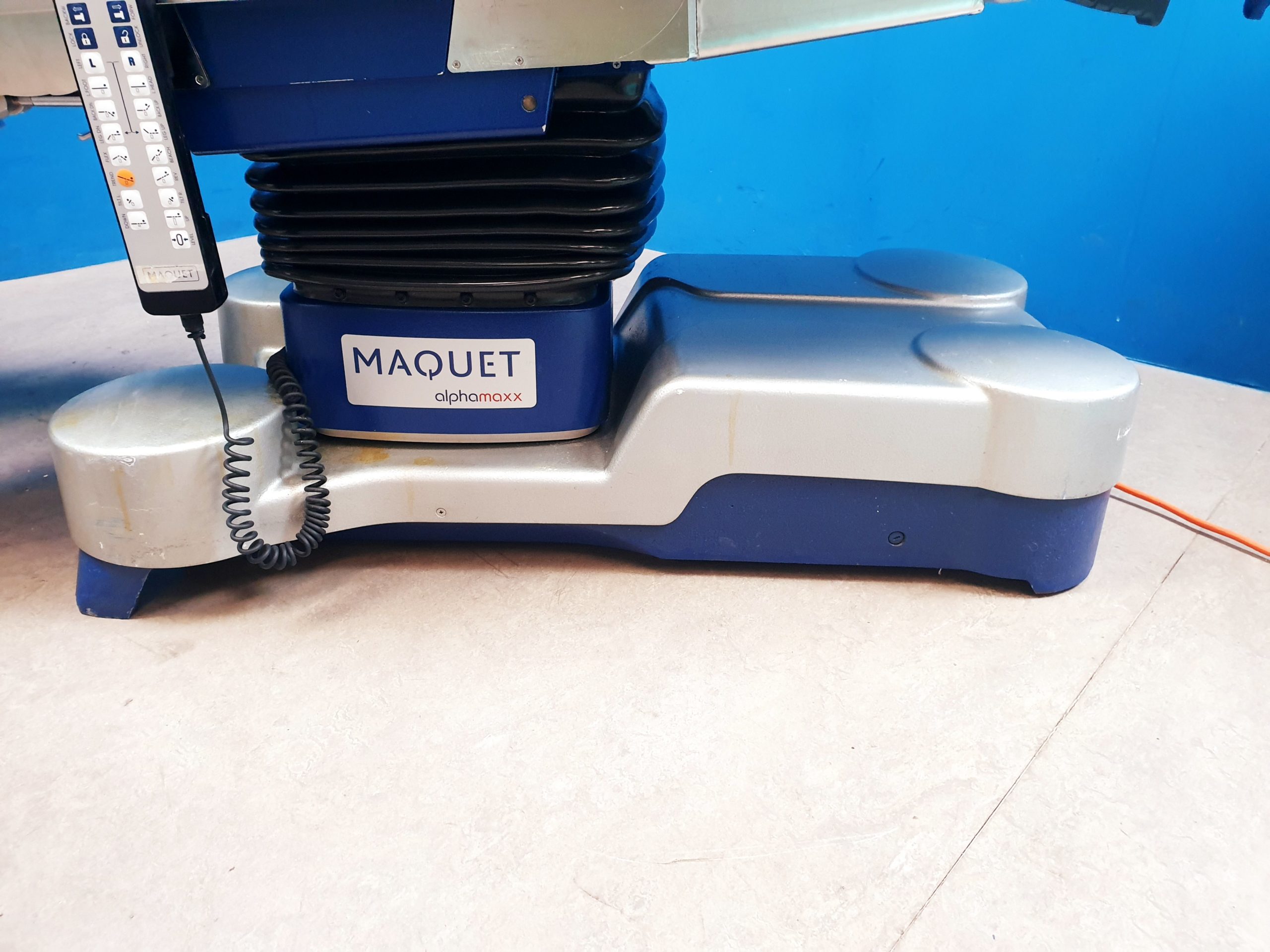 Maquet 1133.12B3 Alphamaxx fahrbarer OP-Tisch – Belastbar bis 450 kg thumbnail 12