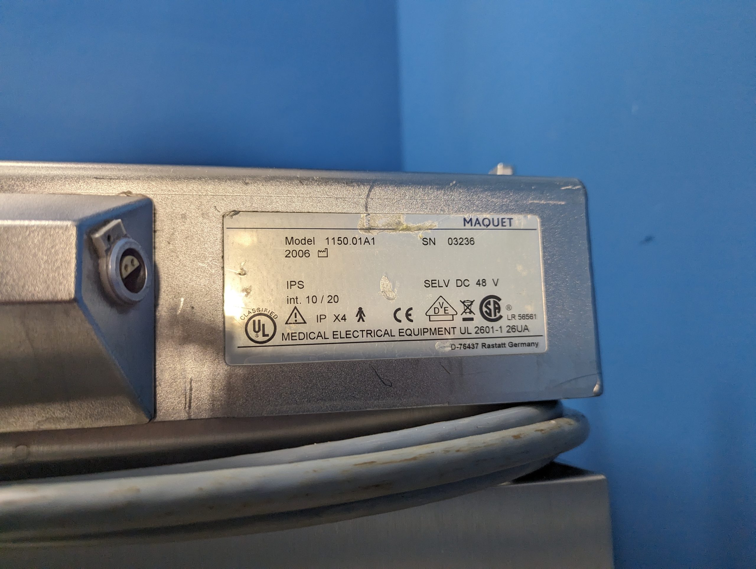 MAQUET 1150.01A1 OP-Tisch Säule thumbnail 5
