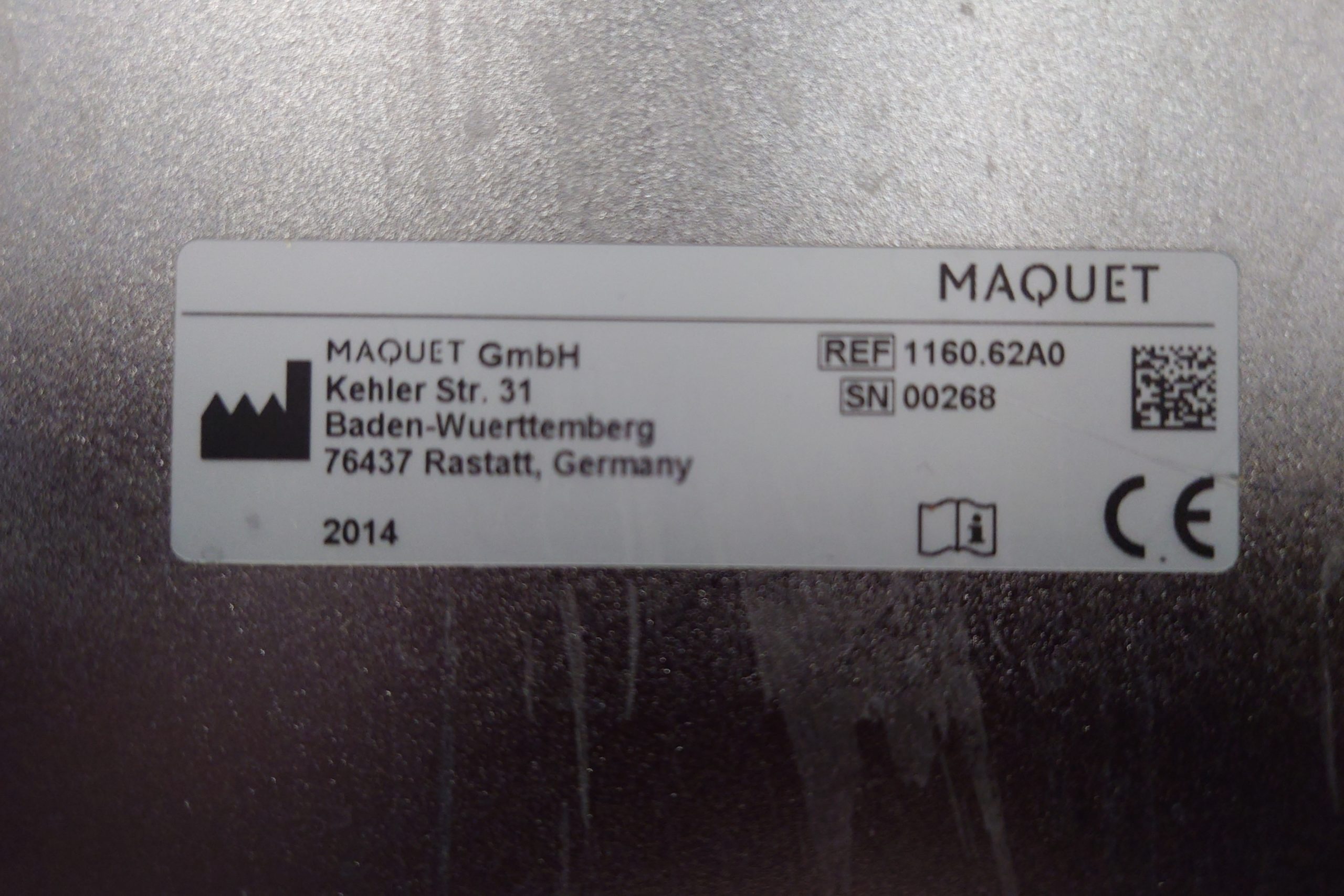 Maquet 1160.62A0 Gestell mit 1150.31B0 + 1150.30B0 Platte thumbnail 9