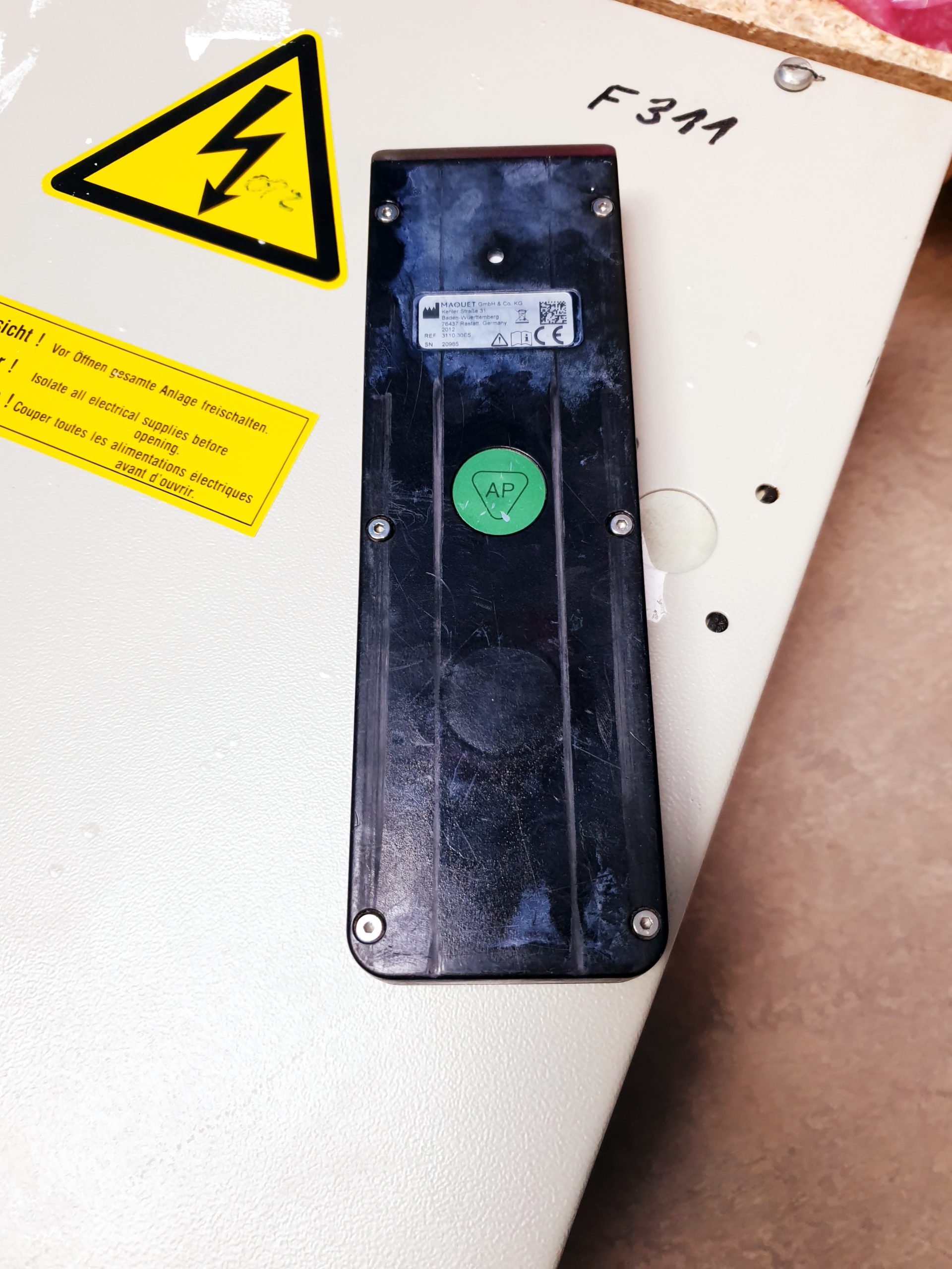 Maquet 1150.01A0 Säule + 3110.30ES Fernbedienung + Schaltkasten thumbnail 9