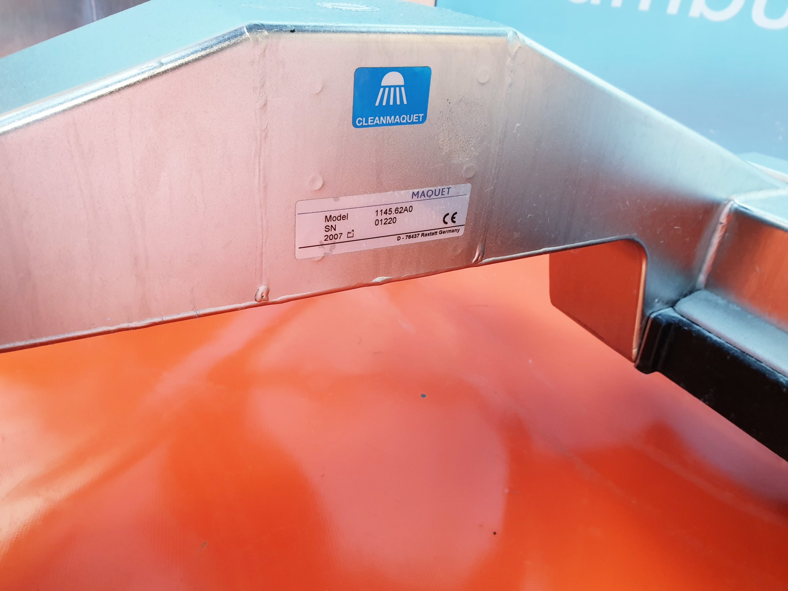 Maquet 1145.62A0 MAQUET OP Transporter Bett bzw. Patiententransporter — image 1 of 3