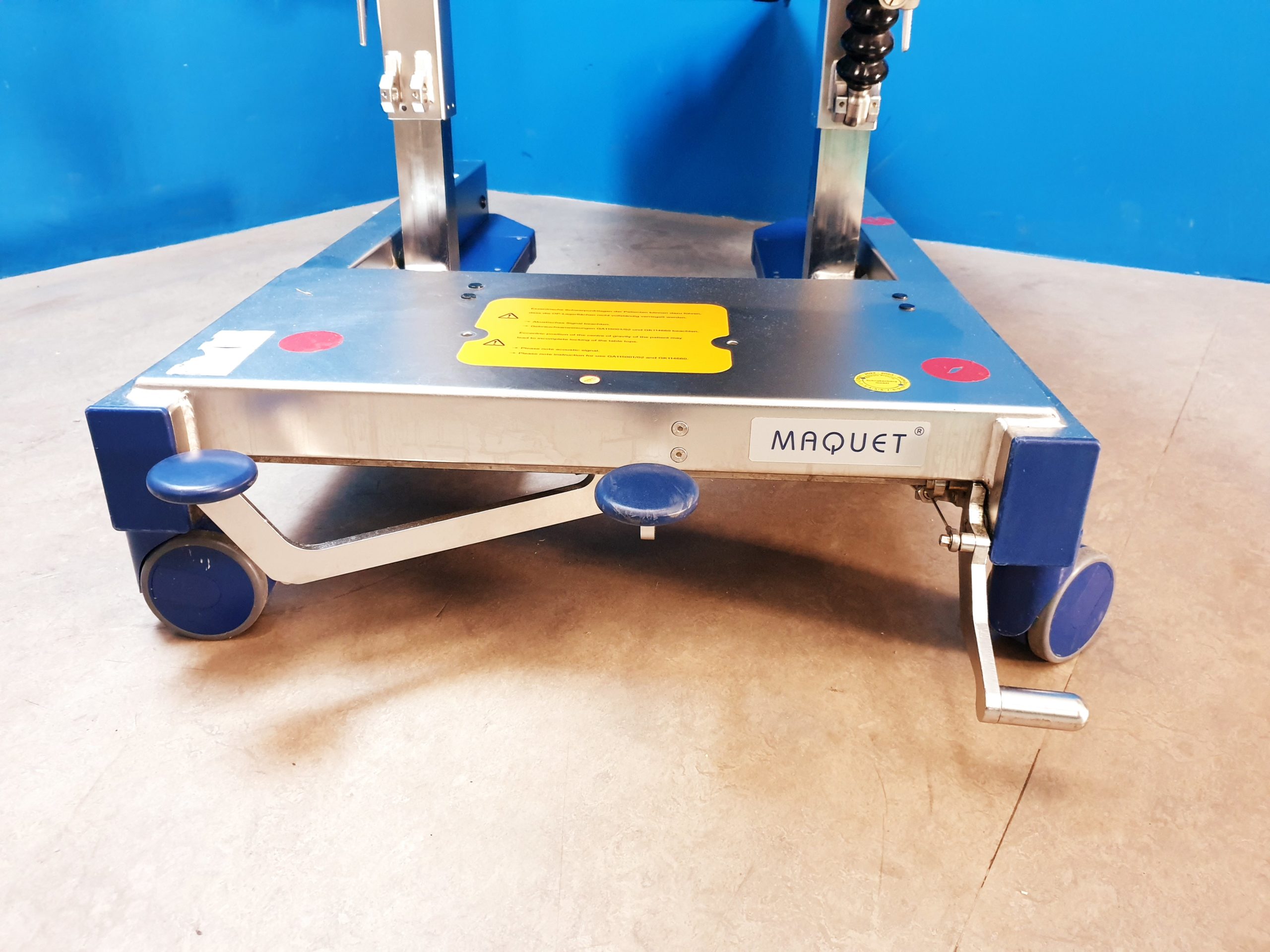 Maquet 1150.30D0 O Tisch Platte aus 1146.62A0 Gestell thumbnail 5