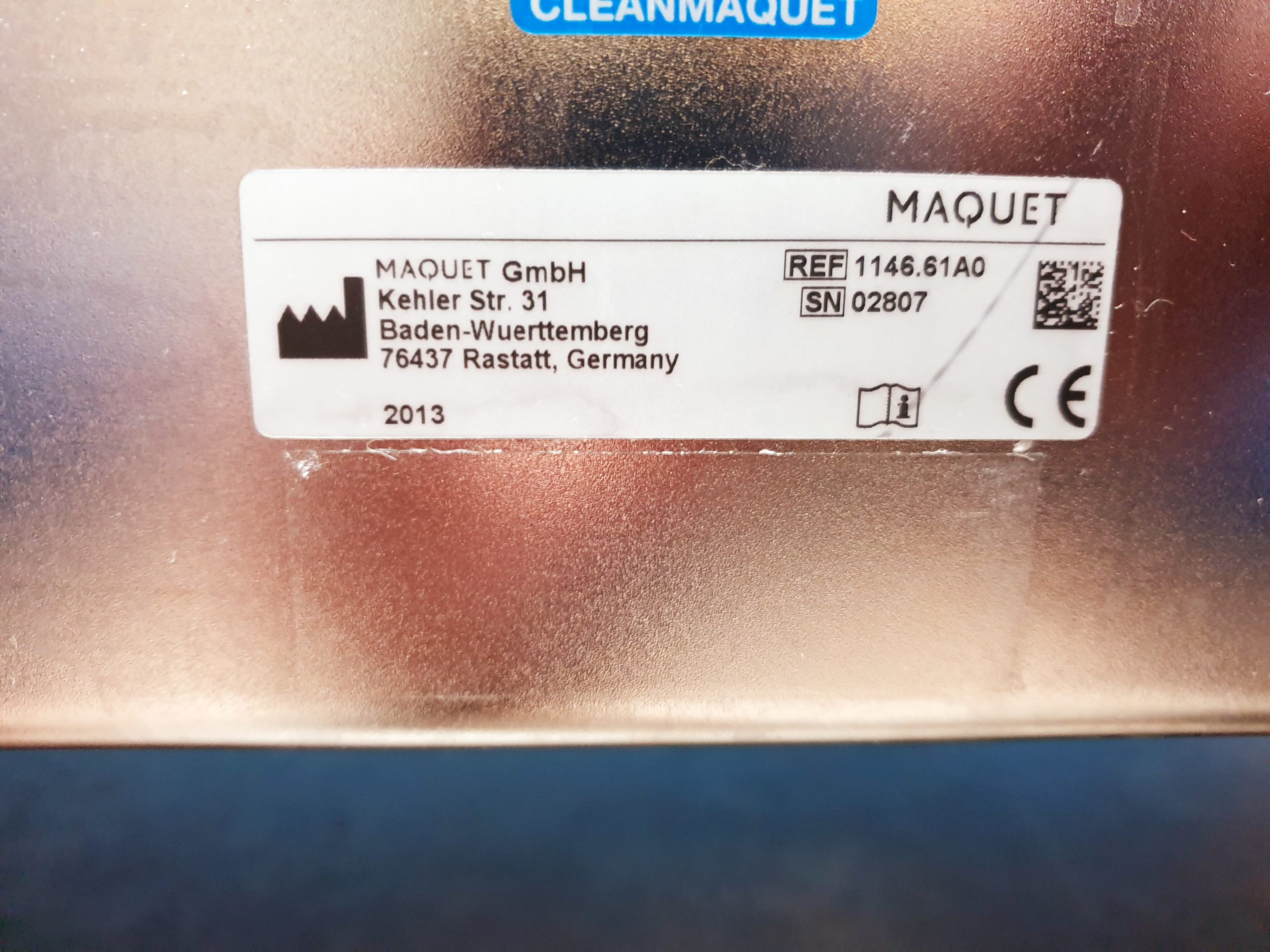 Maquet 1146.61A0 + 1150.30D0 + Säule 1150.81A0 + Lagergerät + Fernbedienung – OP Tisch System thumbnail 10