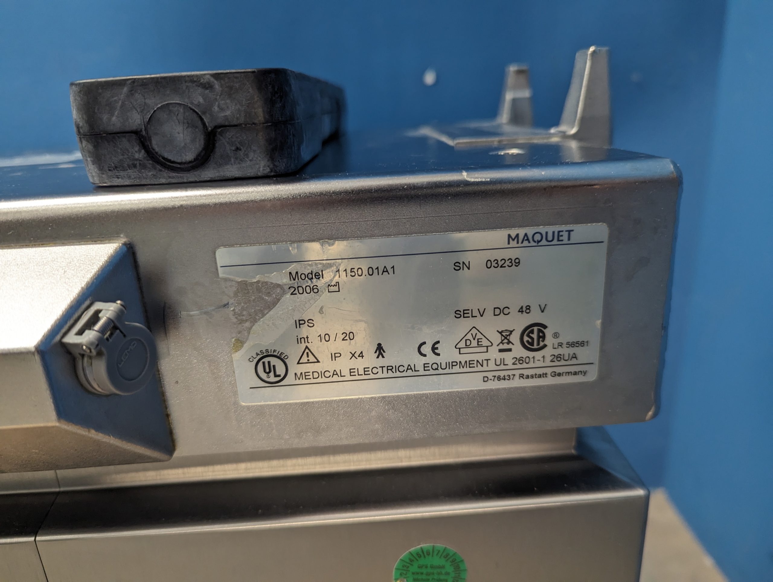 Maquet 1150.01A1 OP-Tisch Säule D 3 IR-System mit Fernbedienung thumbnail 8