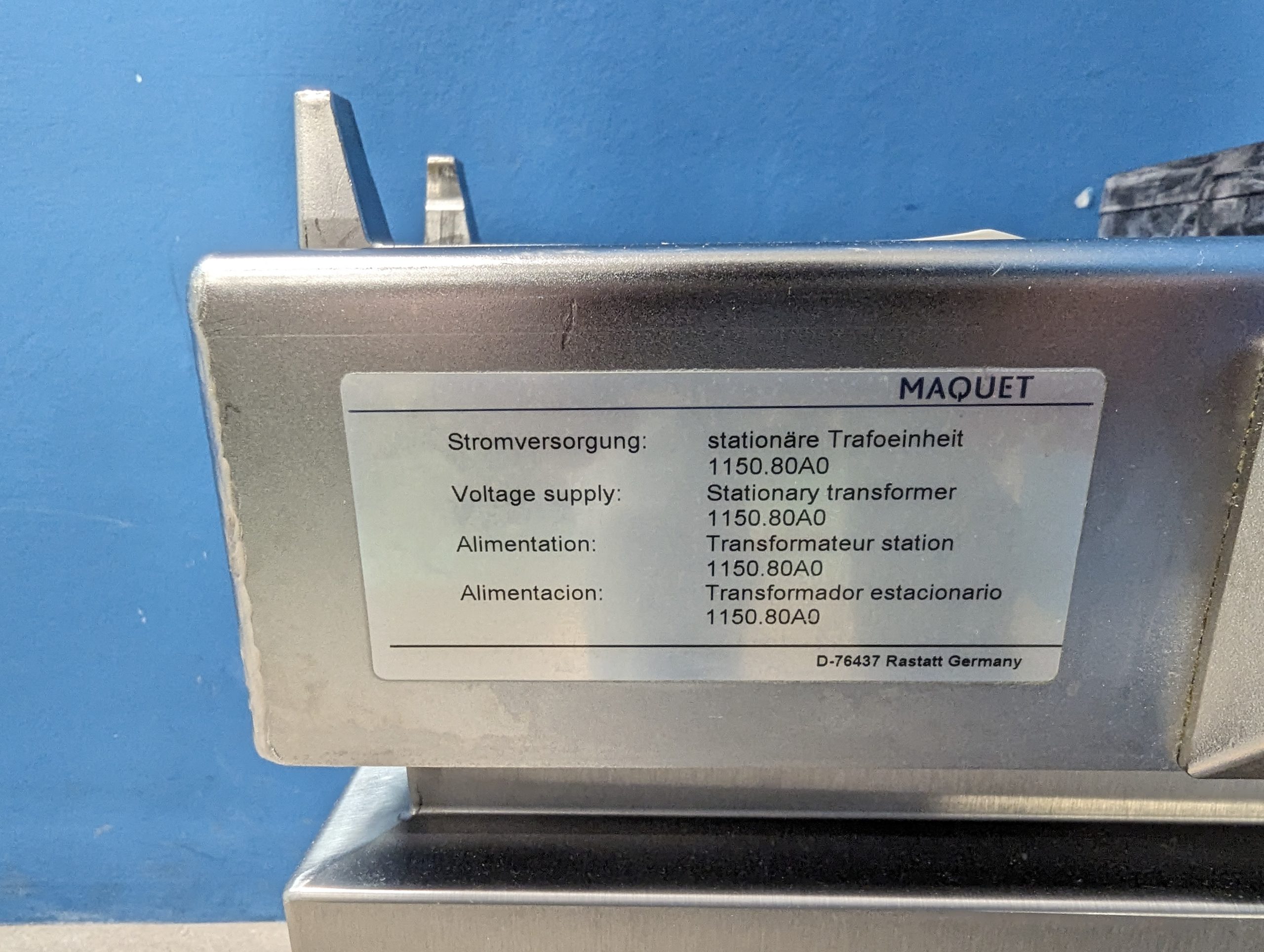 Maquet 1150.01A1 OP-Tisch Säule D 3 IR-System mit Fernbedienung thumbnail 9