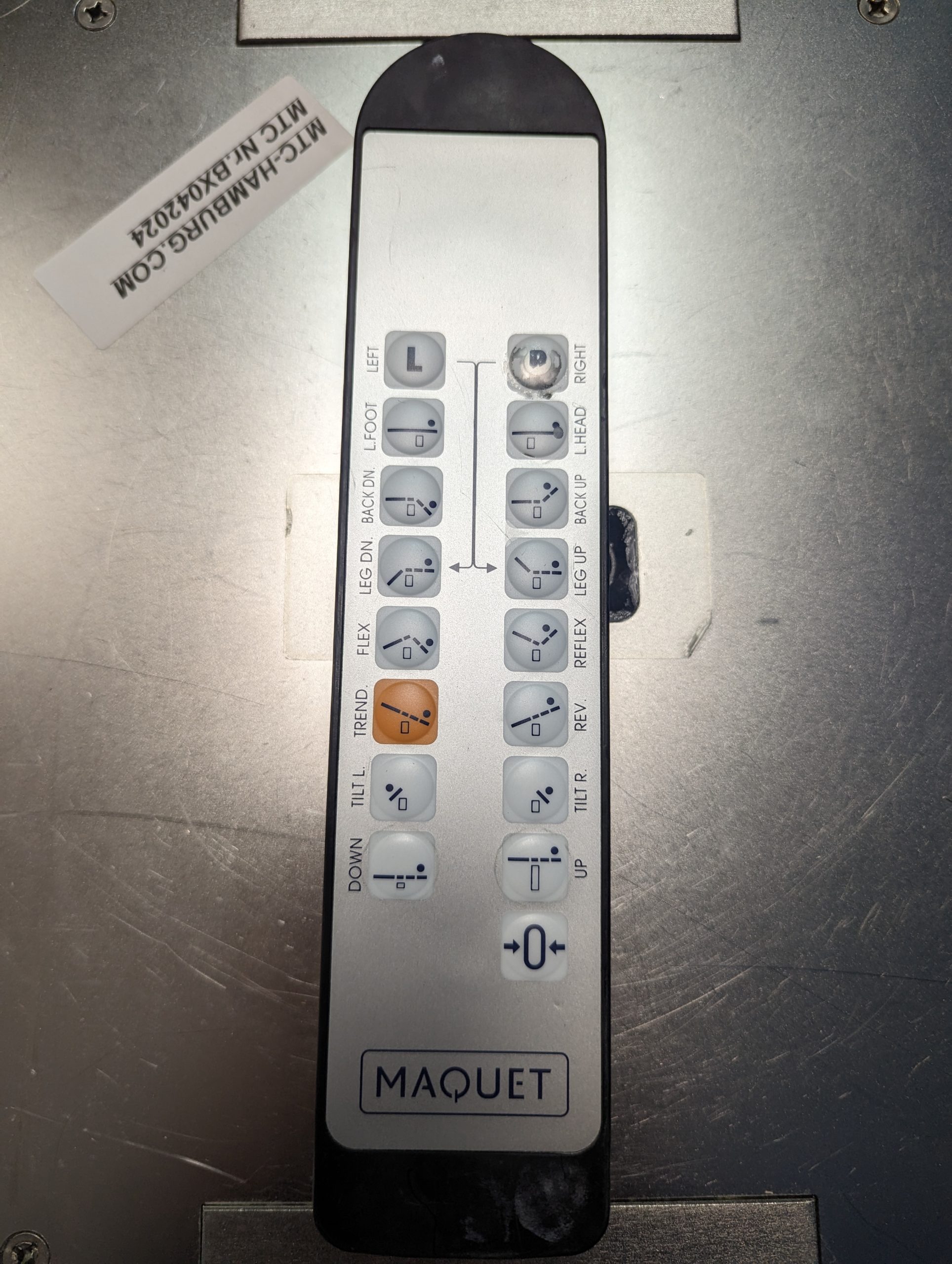 Maquet 1150.01A1 OP-Tisch Säule D 3 IR-System mit Fernbedienung thumbnail 12