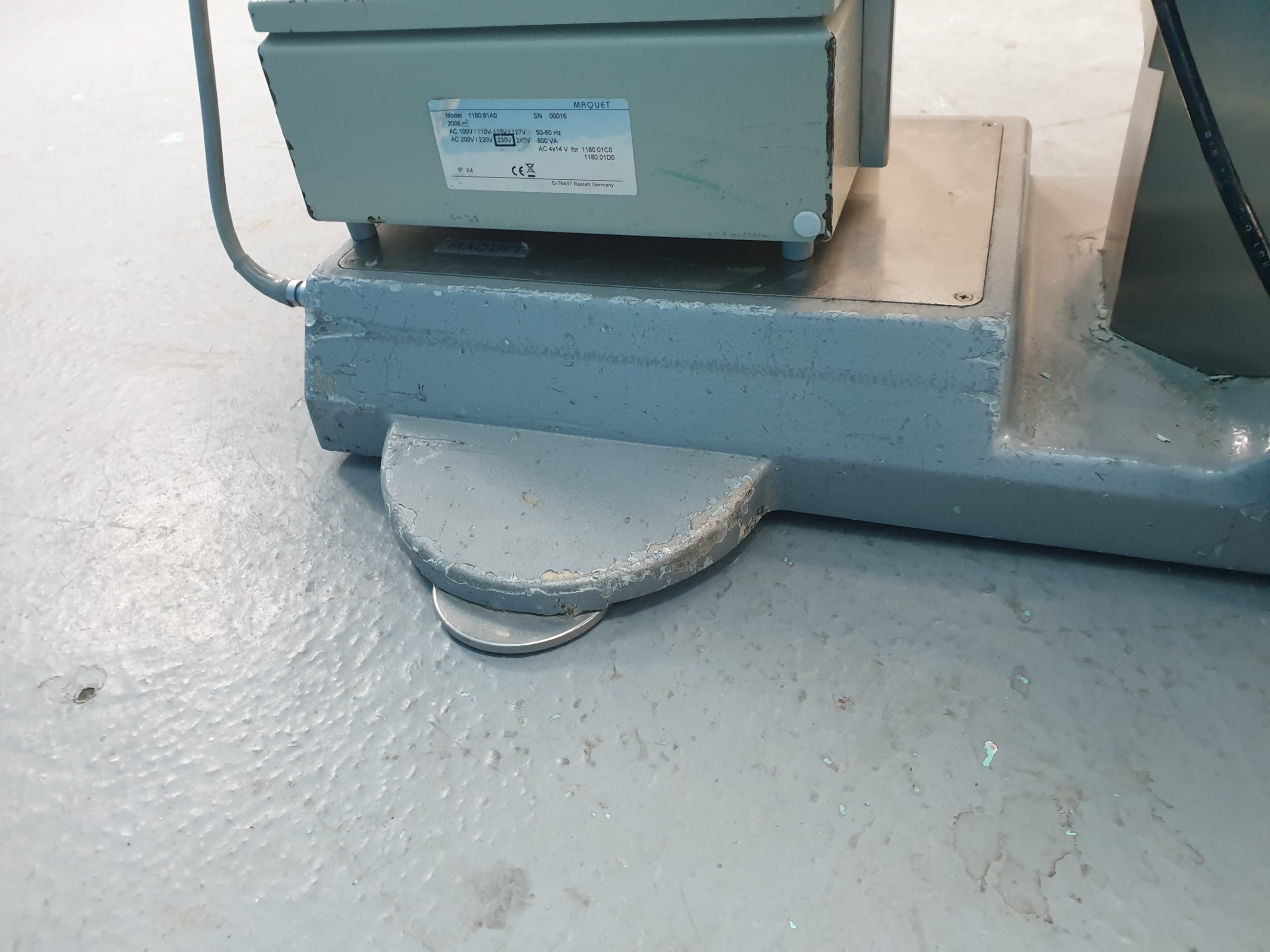 Maquet Magnus OP-Tischsystem 1180.32A0 + 1180.65A0 + 1180.01C0 + 1180.11A0 + 1180.81A0 +1180.10A0 thumbnail 24