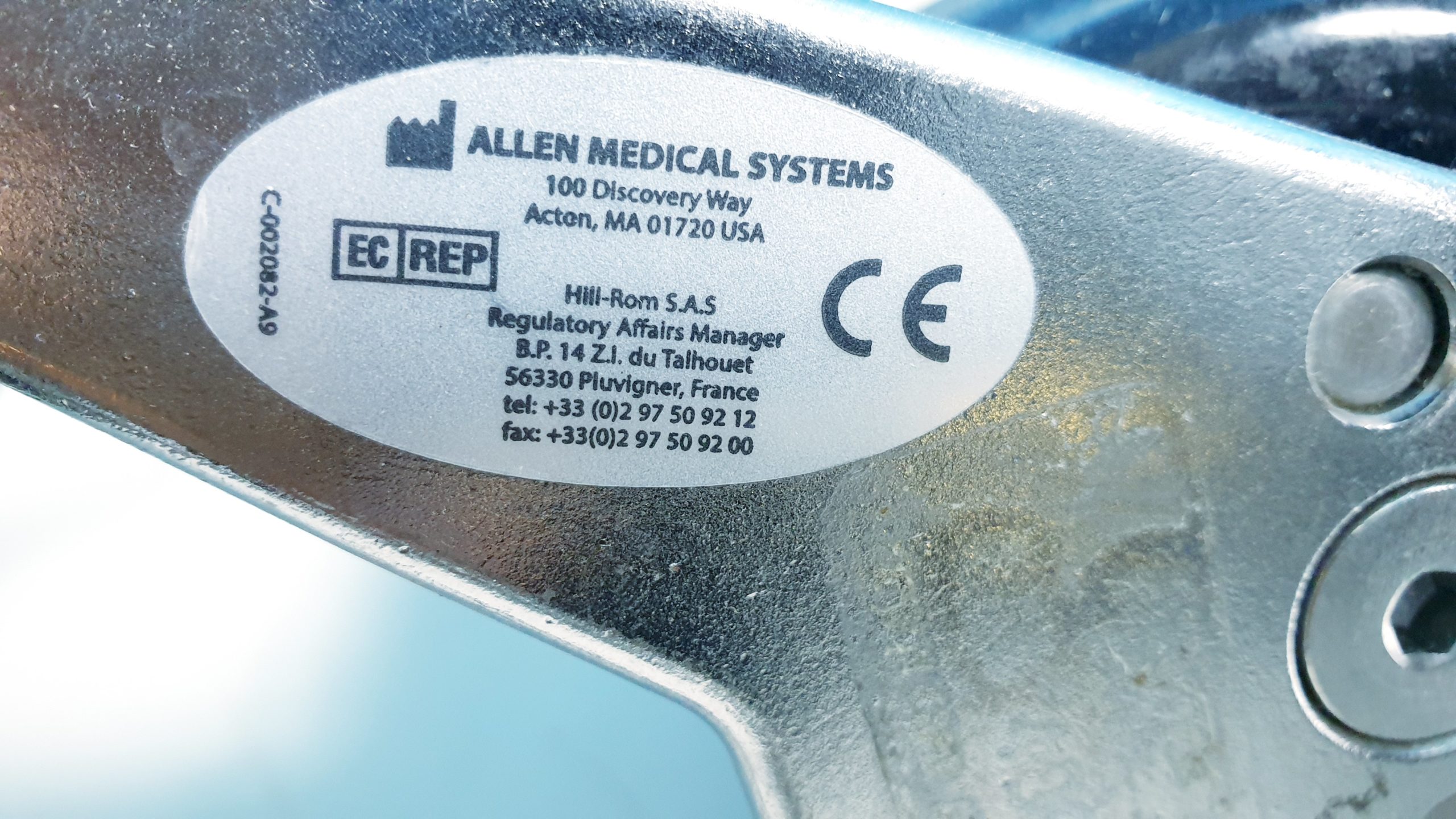 Allen Medical System C-002082-A9 Beinhalter thumbnail 3