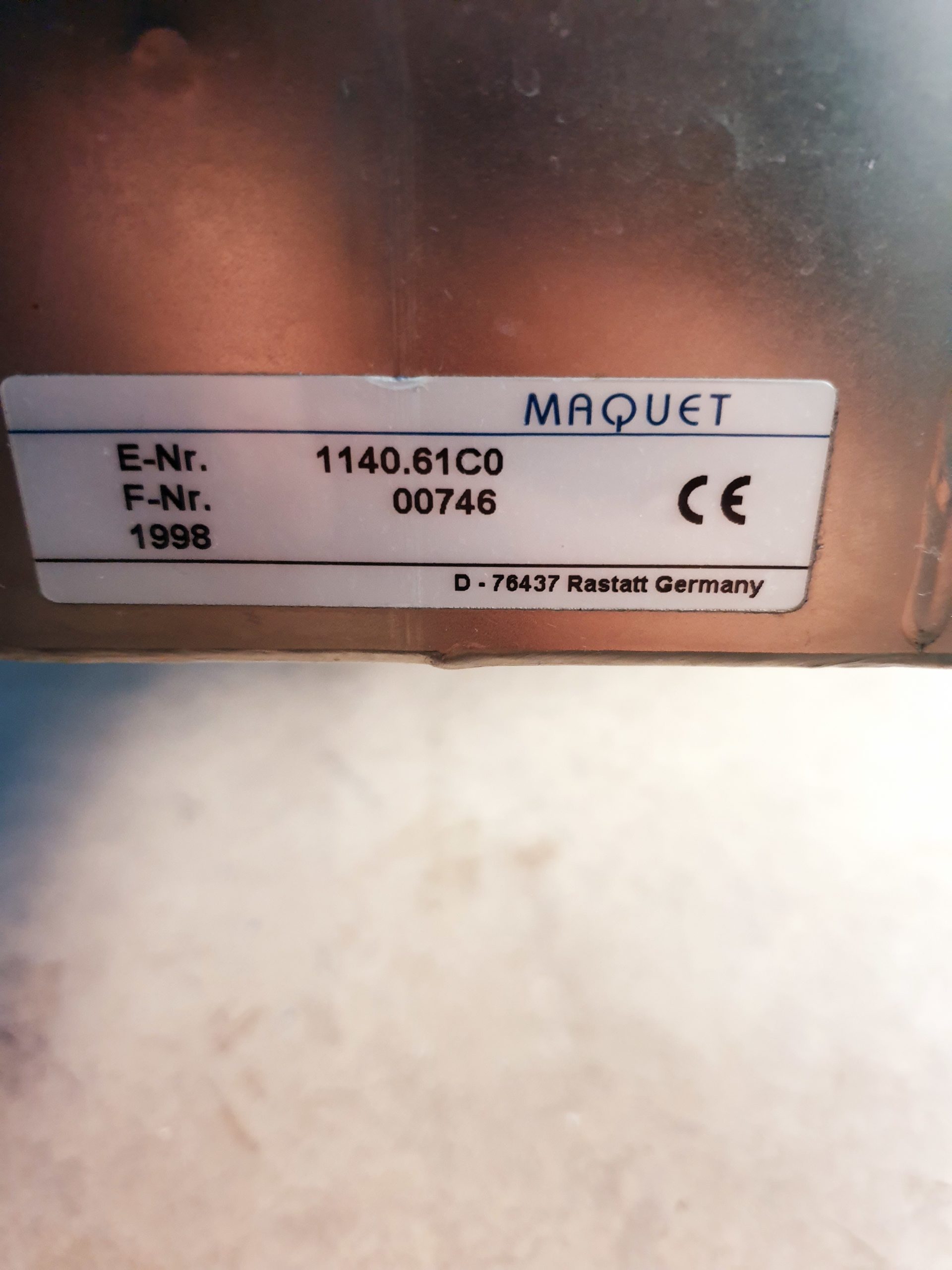 Maquet 1150.10A0 + 114061C0 Op Tischplatte Lafette thumbnail 10