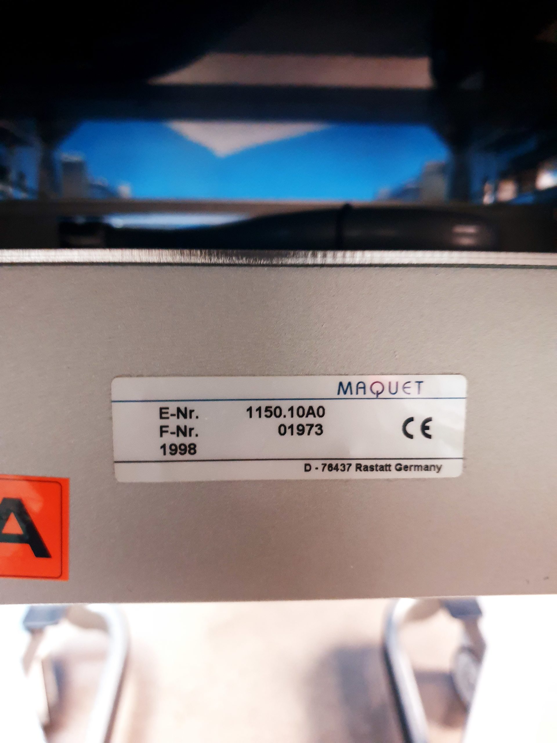 Maquet 1150.10A0 + 114061C0 Op Tischplatte Lafette thumbnail 10