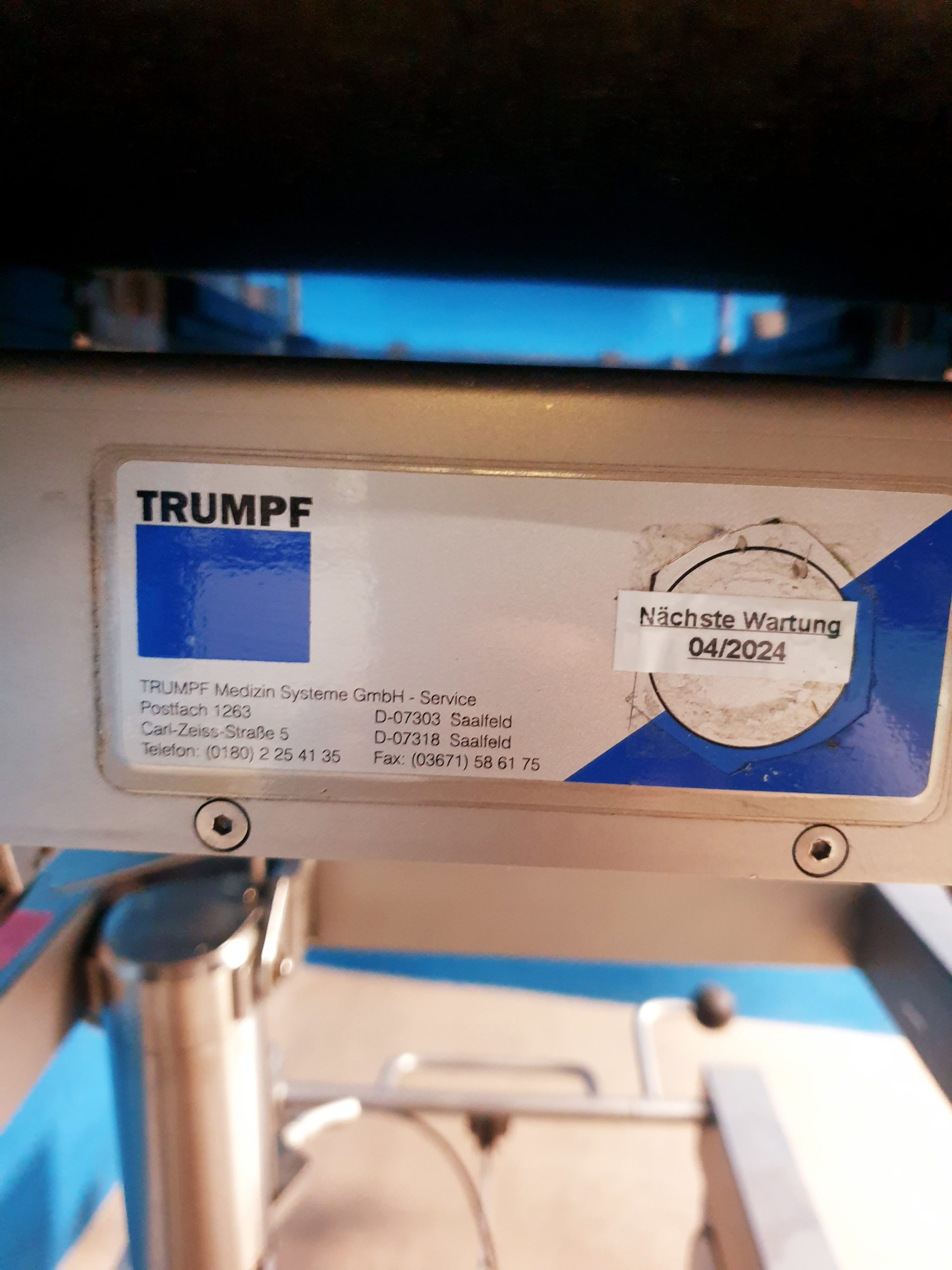 Trumpf JUPITER SF – Shuttle 3.7 360 Op Tisch System thumbnail 23