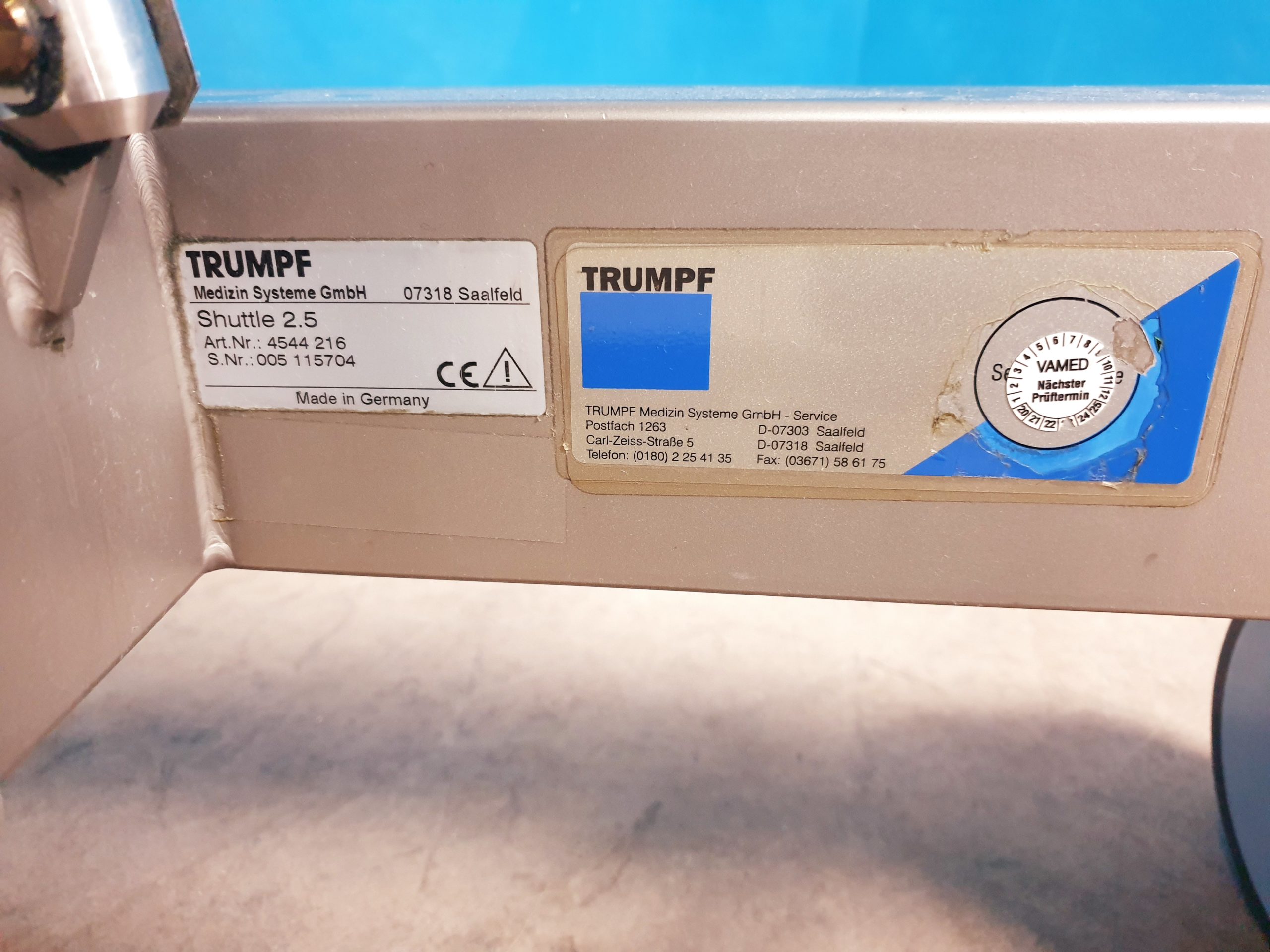 Trumpf JUPITER SF – Shuttle 3.7 360 Op Tisch System thumbnail 25