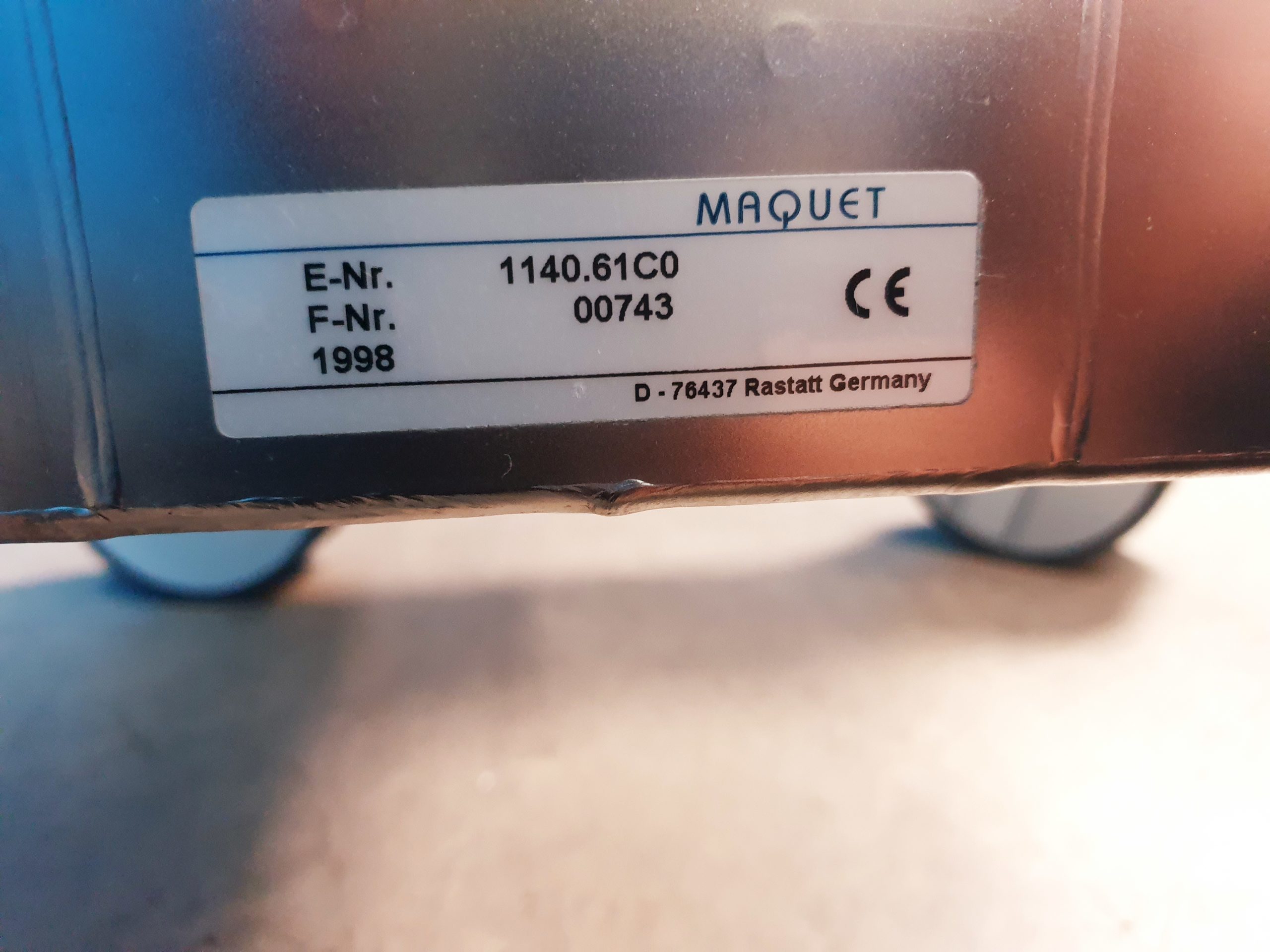 Maquet 1140.20AN + 114061C0 Op Tischplatte Lafette thumbnail 7