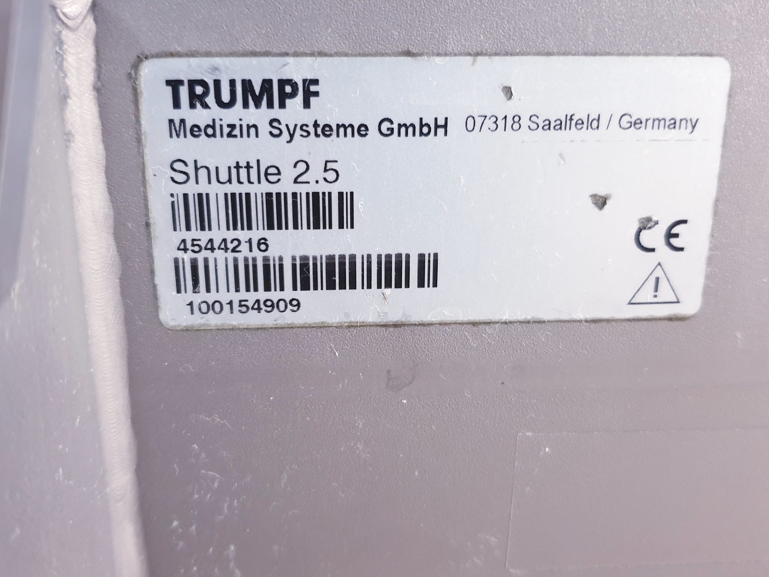 Trumpf Jupiter GM-C Shuttle 2.5 OP-Tisch OP-Tischplatte thumbnail 8