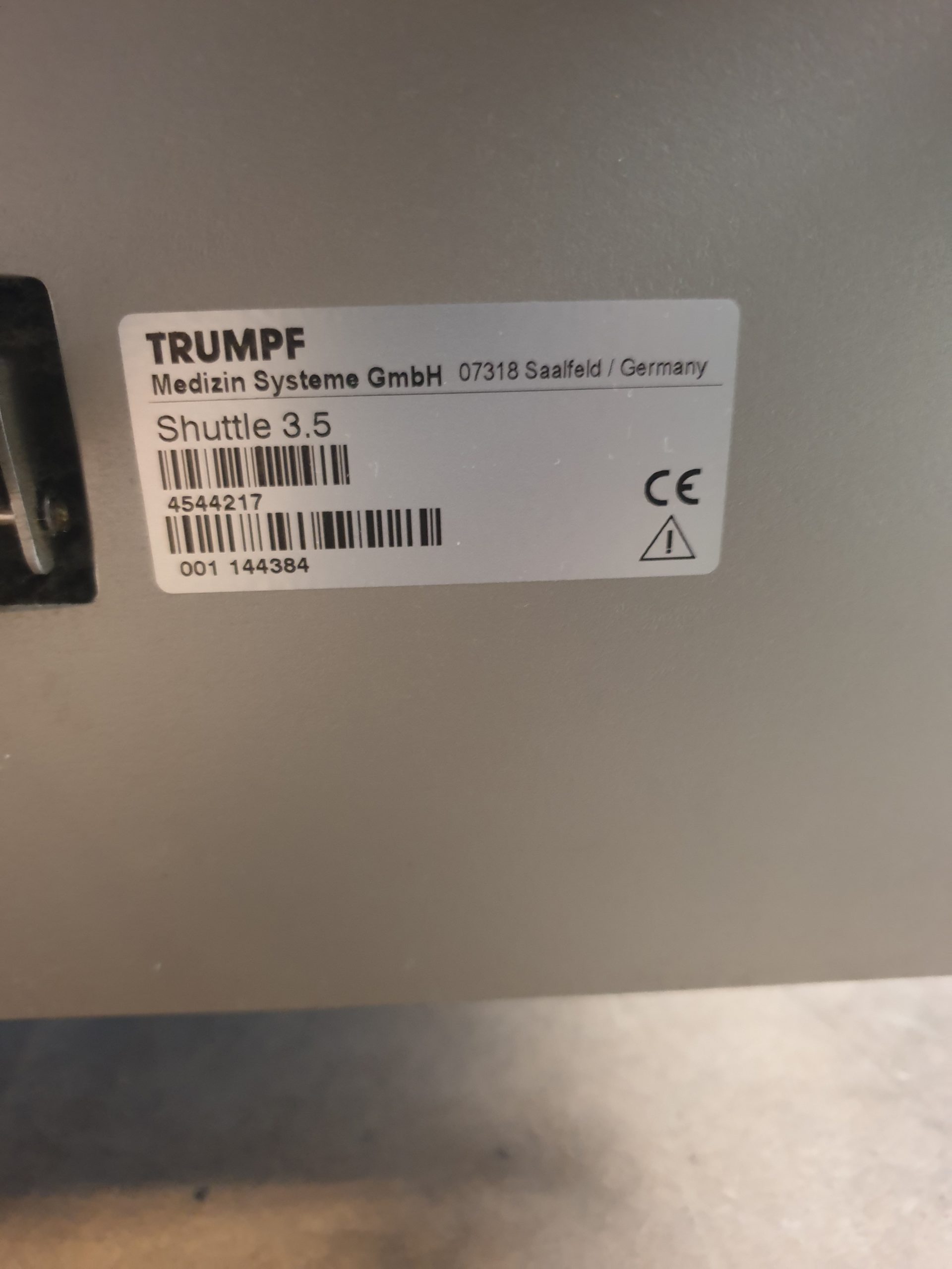 Trumpf Jupiter Shuttle 3.5 OP-Tisch OP-Tischplatte thumbnail 19