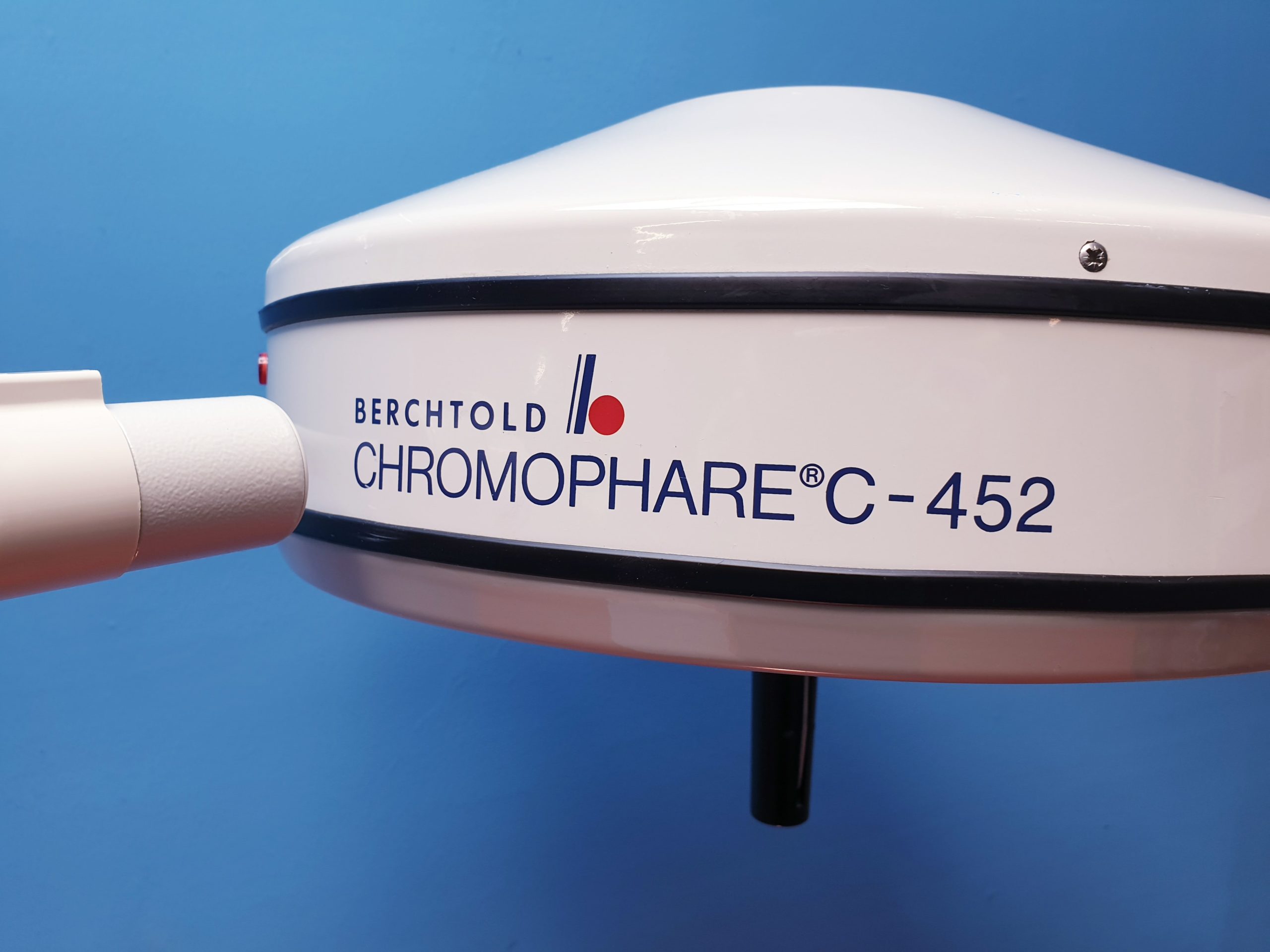 Berchtold Chromophare C 450 Untersuchungsleuchte OP Lampe Fahrbar thumbnail 6