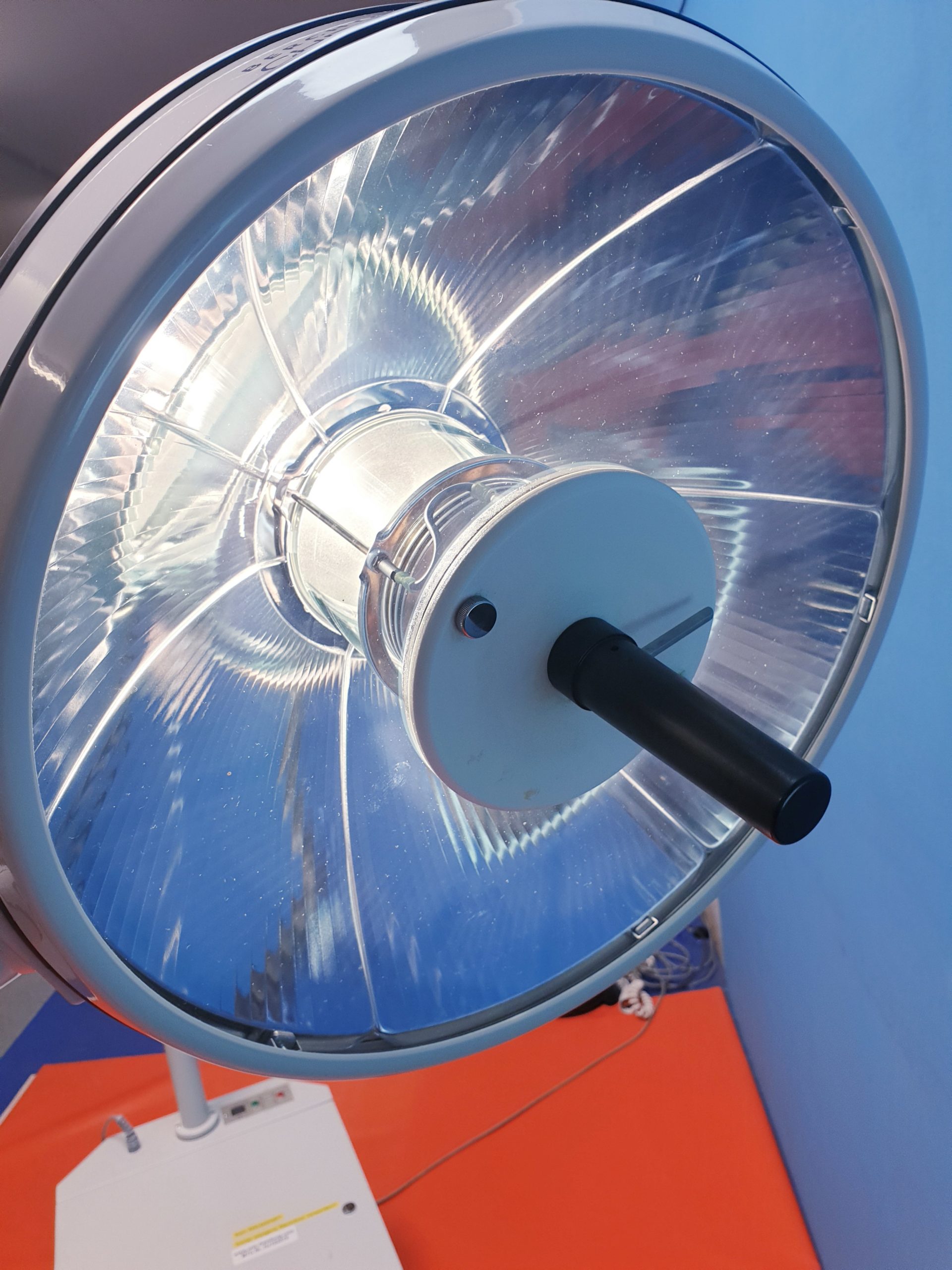 Berchtold Chromophare C 450 Untersuchungsleuchte OP Lampe Fahrbar thumbnail 7