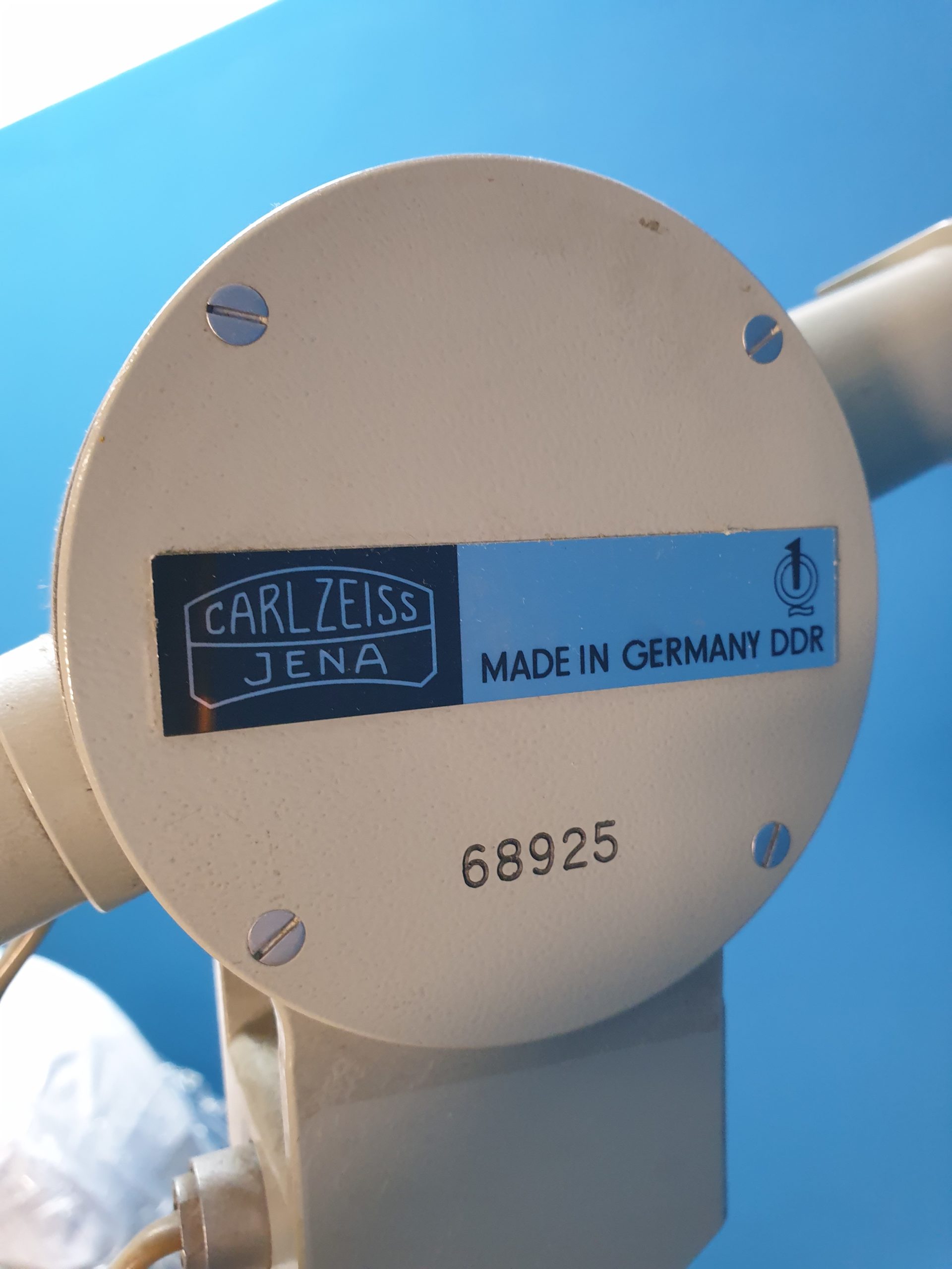 Carl Zeiss jena 68925 Behandlungslampe Fahrbar thumbnail 6