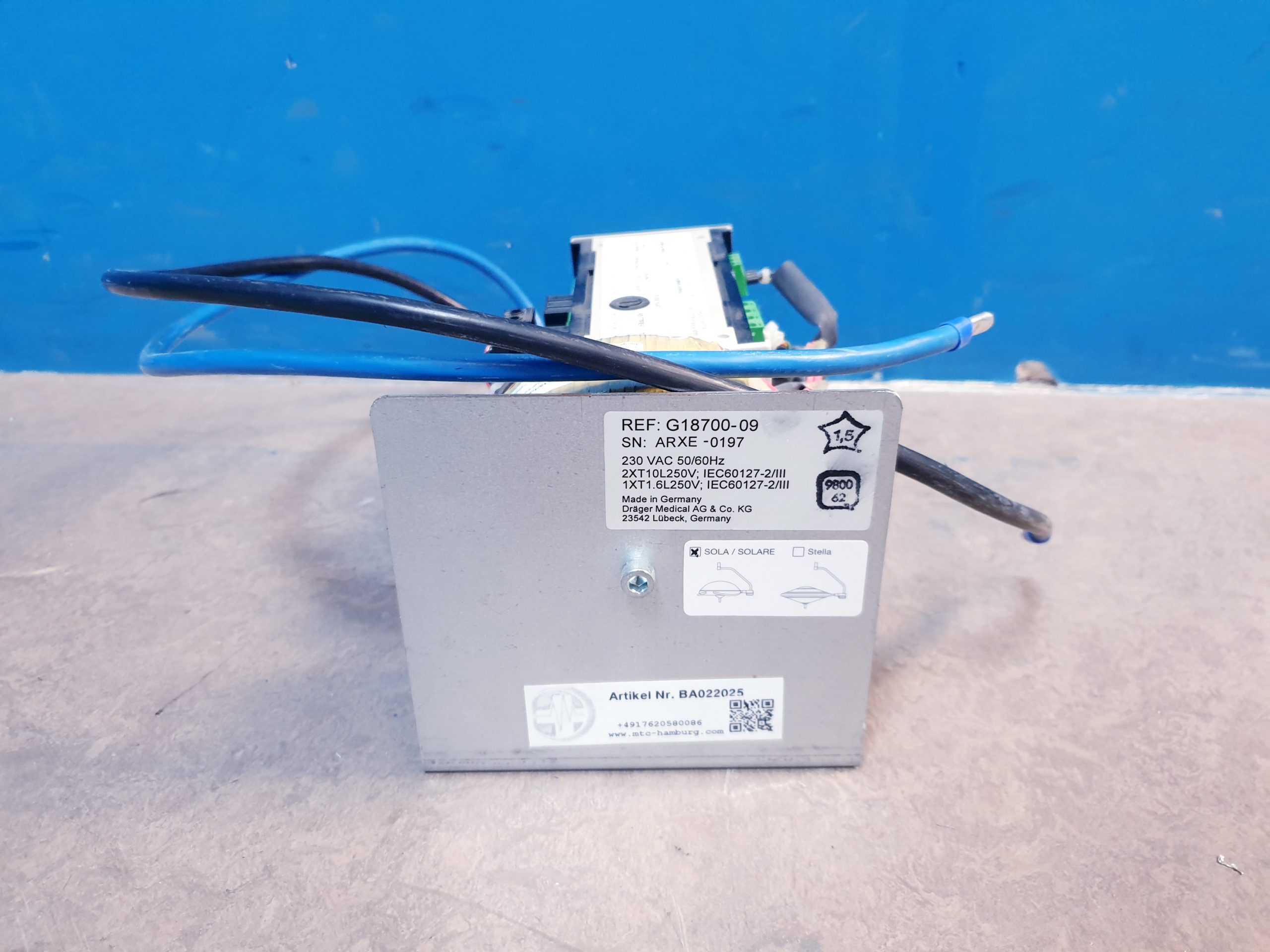 Dräger – Draeger G18700-09 Sola Netzteil thumbnail 3