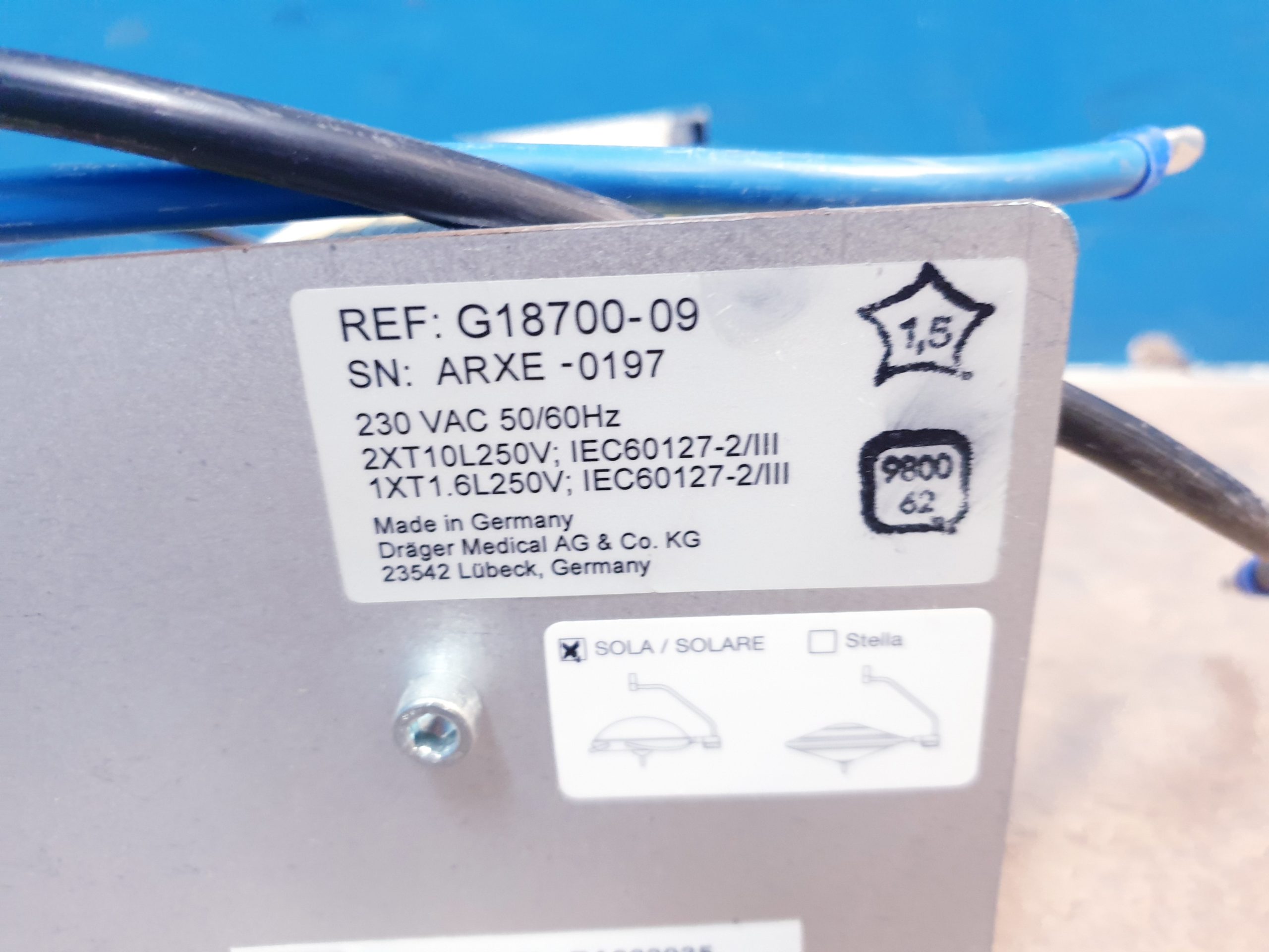 Dräger – Draeger G18700-09 Sola Netzteil thumbnail 4