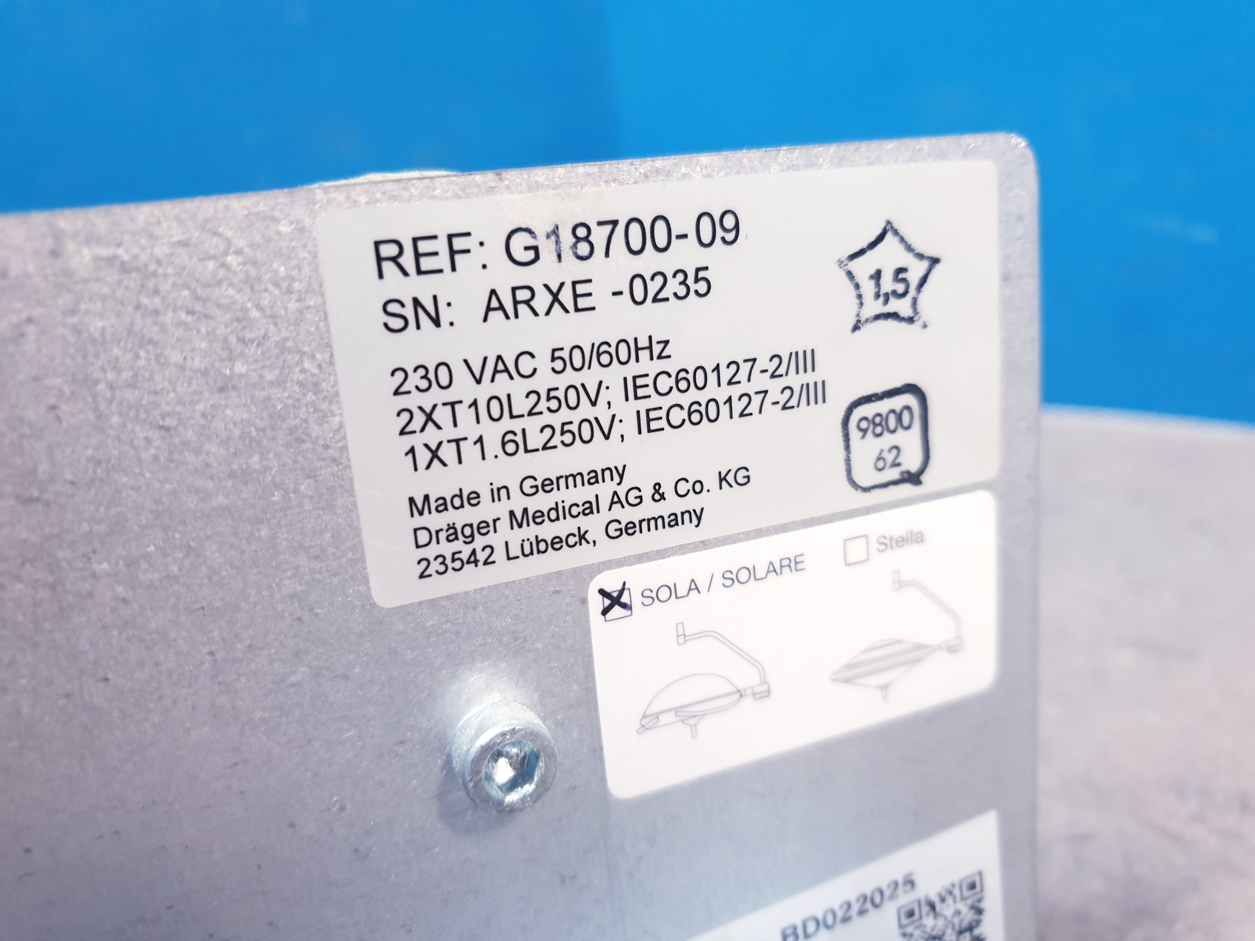 Dräger – Draeger G18700-09 Sola Netzteil thumbnail 13
