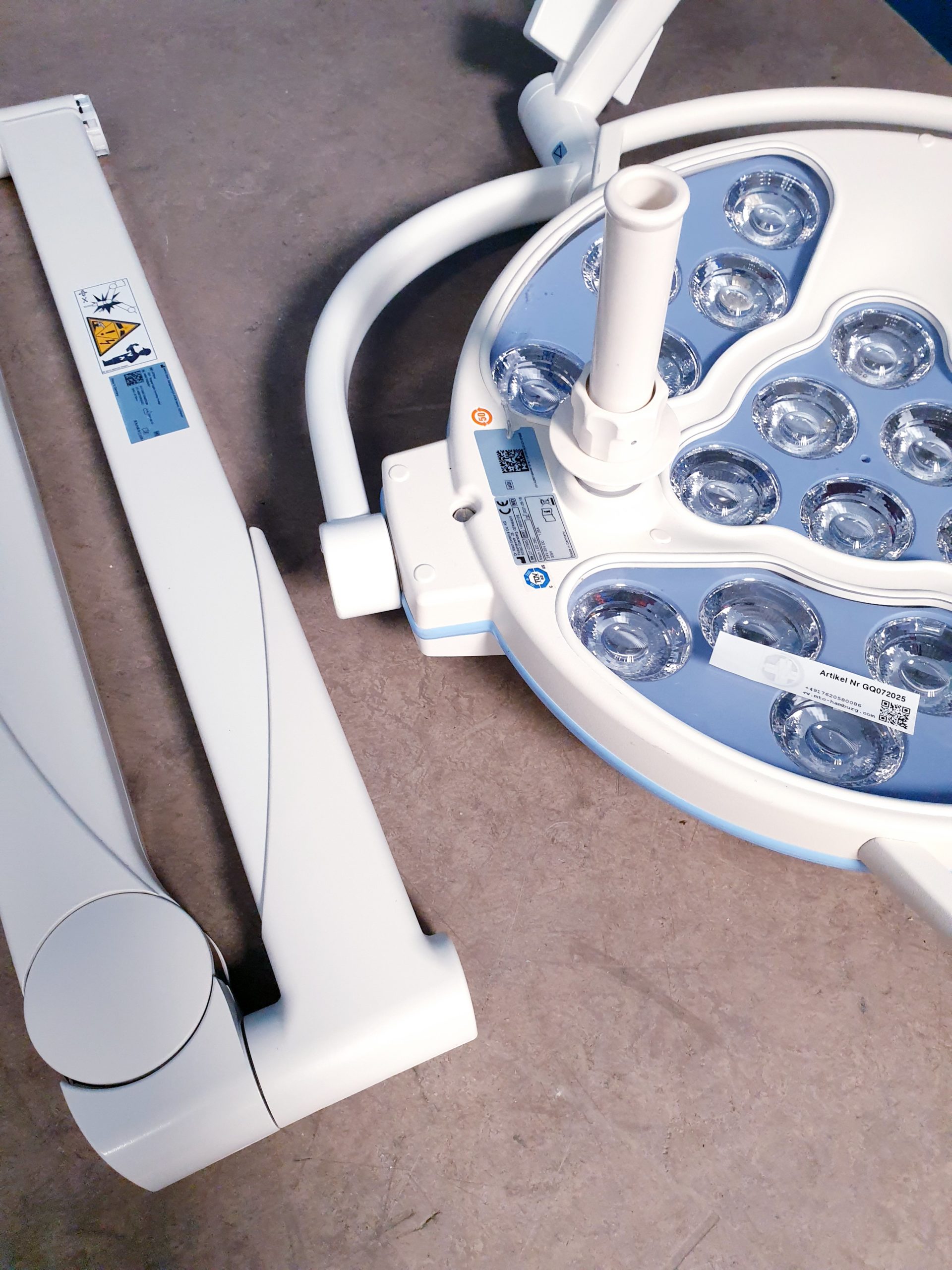 Dr. Mach LED 2SC OP-Leuchte Lampe Deckenstativ Behandlungsleuchte thumbnail 2