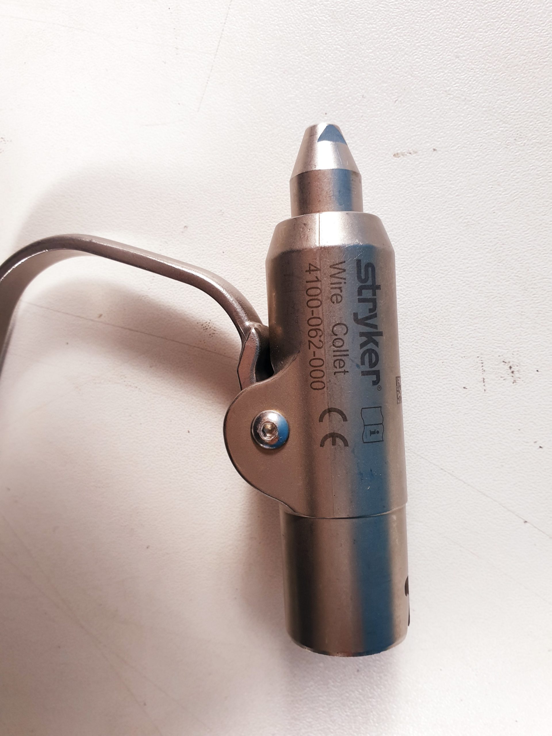Stryker 4100-62 Surgical Orthopedic Wire Collet Attachment Orthopedic thumbnail 4