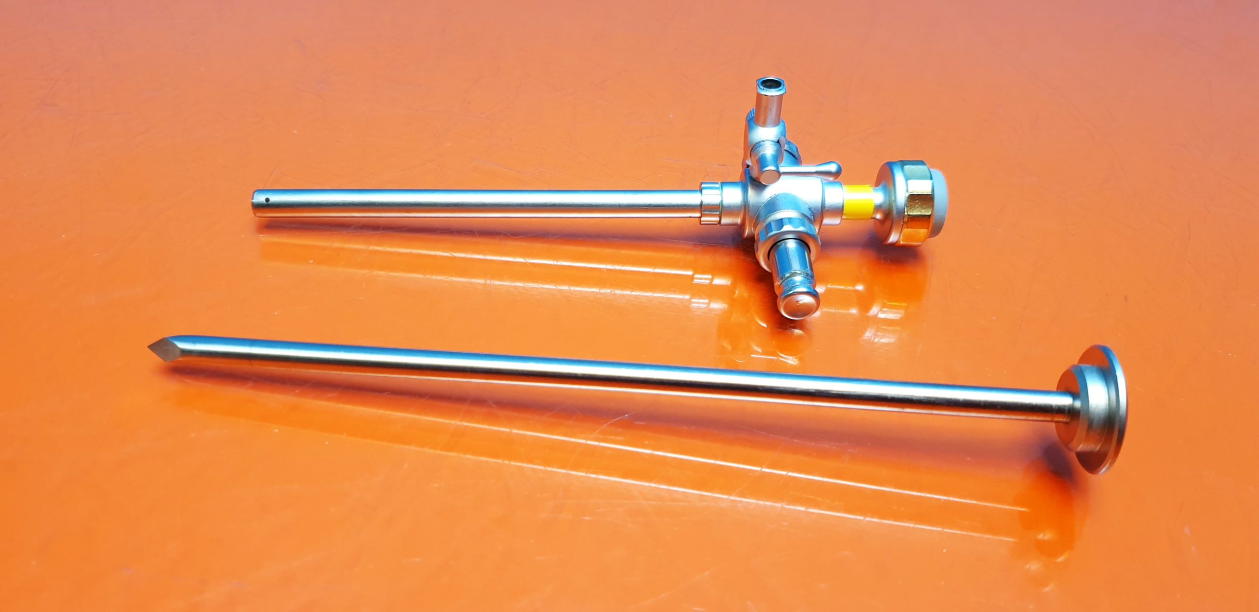 DUFNER Cannula and Trocar 26905-05 Set Trokar Trokarhülse +Trokarspitze thumbnail 2