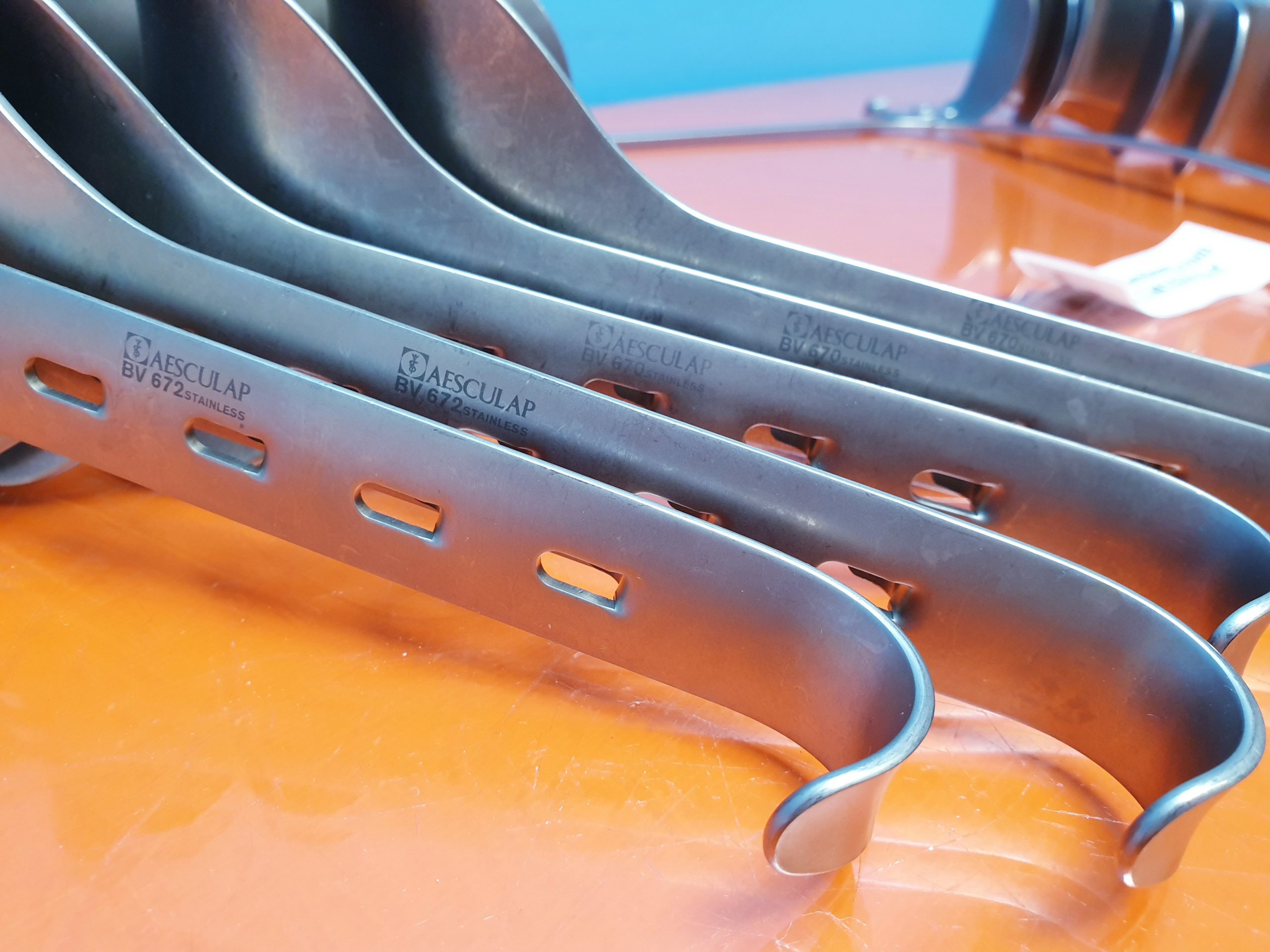 Aesculap BV 663 BV 662 BV 672 670 668 Set Instrumentenset Bauchdeckenrahmen thumbnail 2