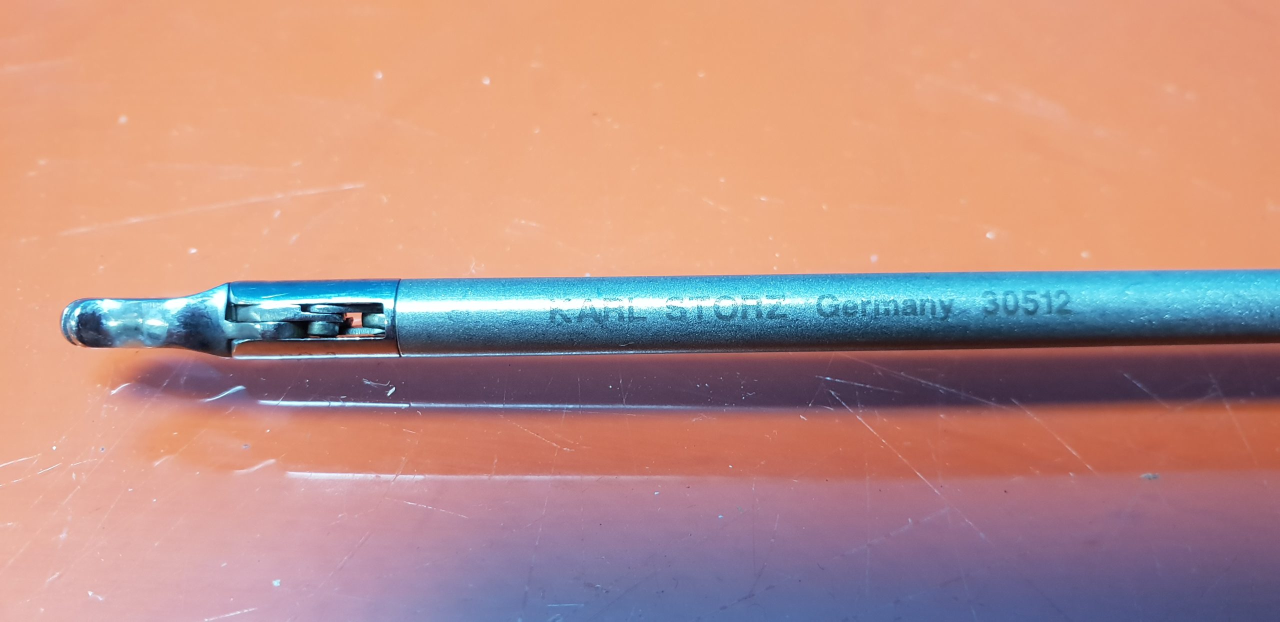 Storz 30526 + 30512 + 30419 Grasping Rotating Ratcheting Forcep thumbnail 5