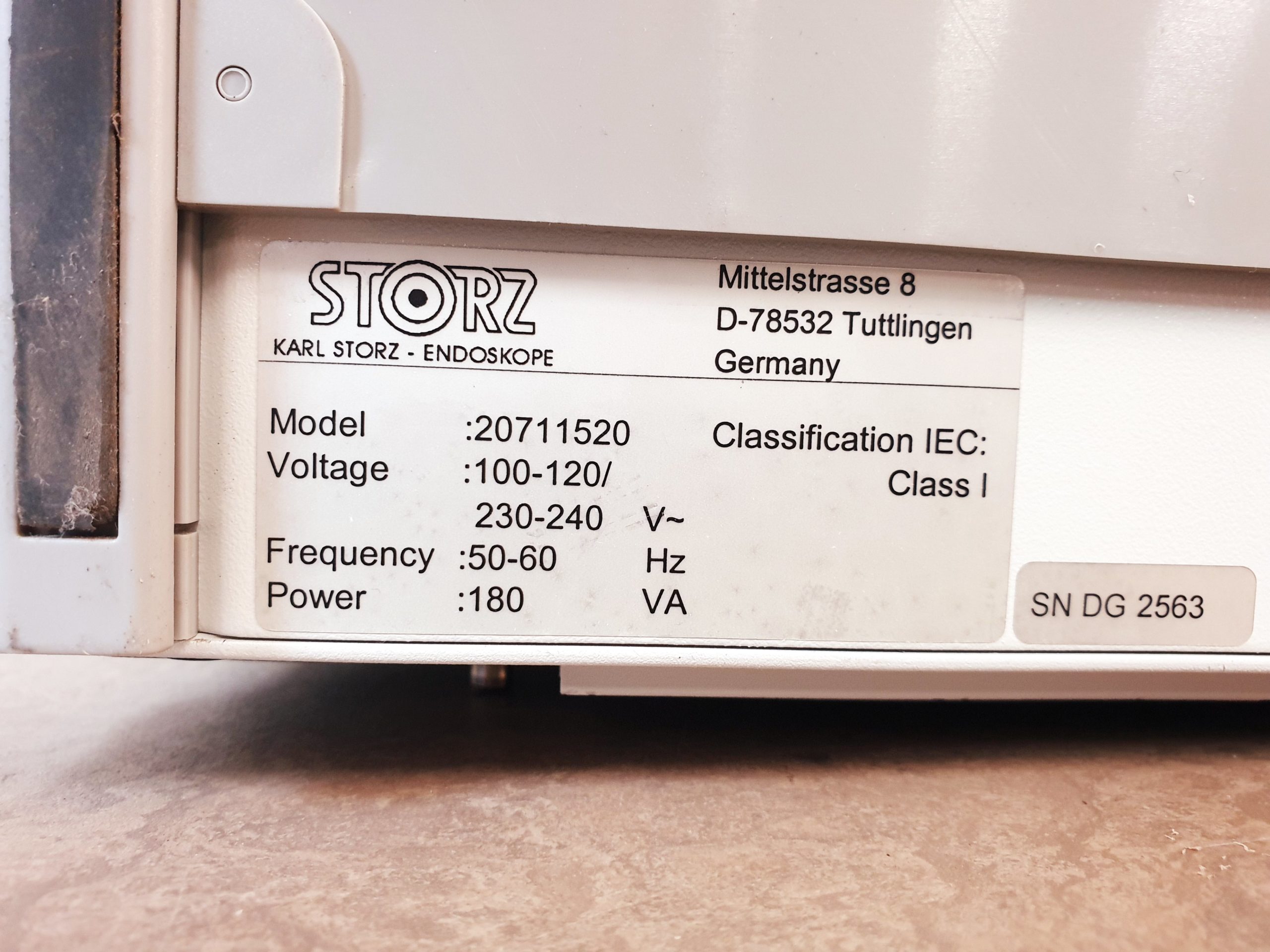 Karl Storz Unidrive II PLUS 207115 20 // 20711520 + STORZ KARL 20711070 Connecting Cable + 20711030 Unidrive II High Performance EC Motor + 252570 thumbnail 9