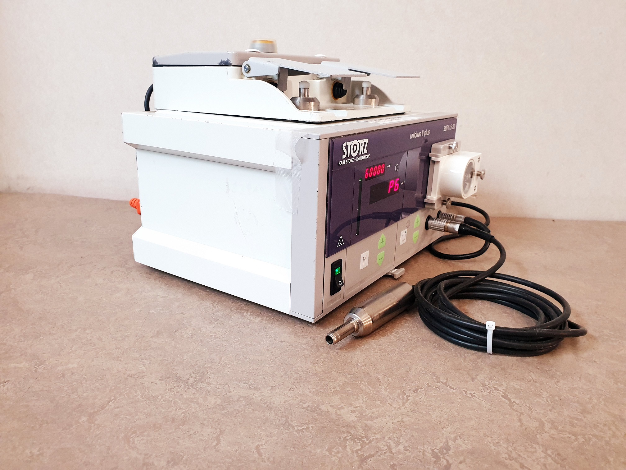 Karl Storz Unidrive II PLUS 207115 20 // 20711520 + STORZ KARL 20711070 Connecting Cable + 20711030 Unidrive II High Performance EC Motor thumbnail 3