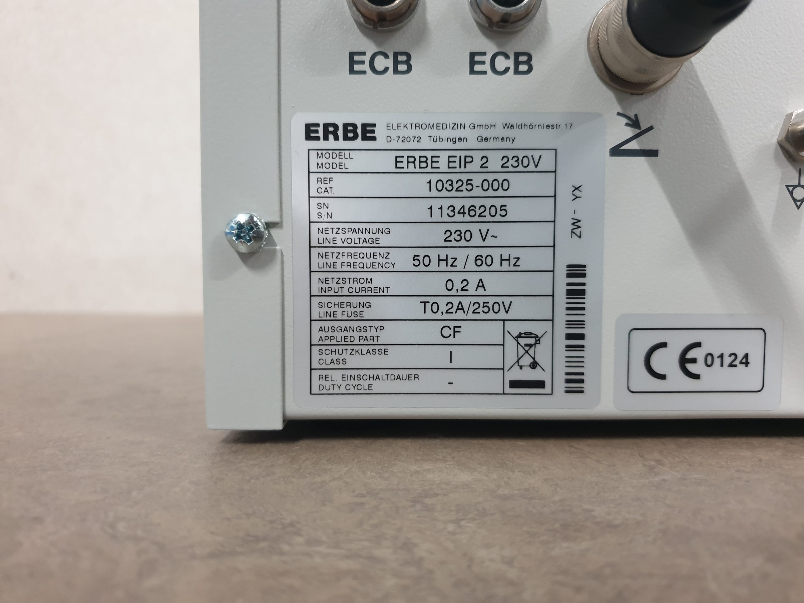 ERBE EIP 2 230V Endoskopisches Ablationssystem thumbnail 4