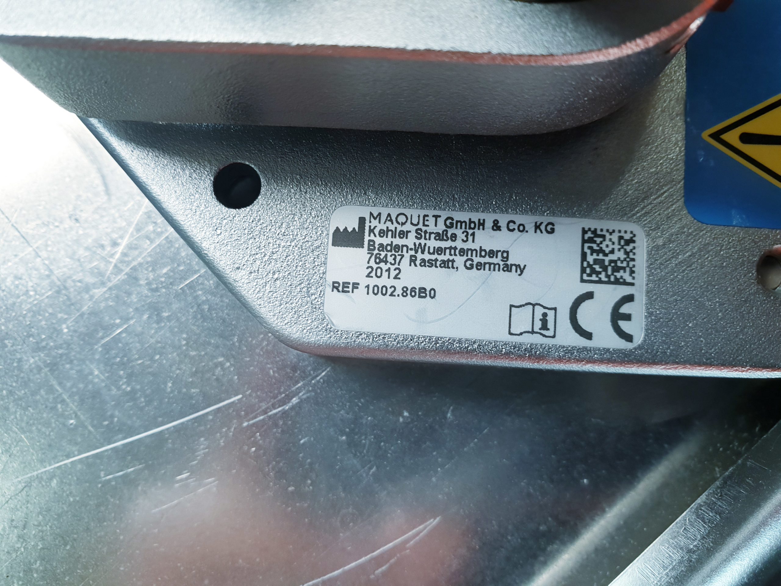 Maquet 1002.86b Kopfteil OP-Tisch Zubehör Maquet Kopfplatte thumbnail 5