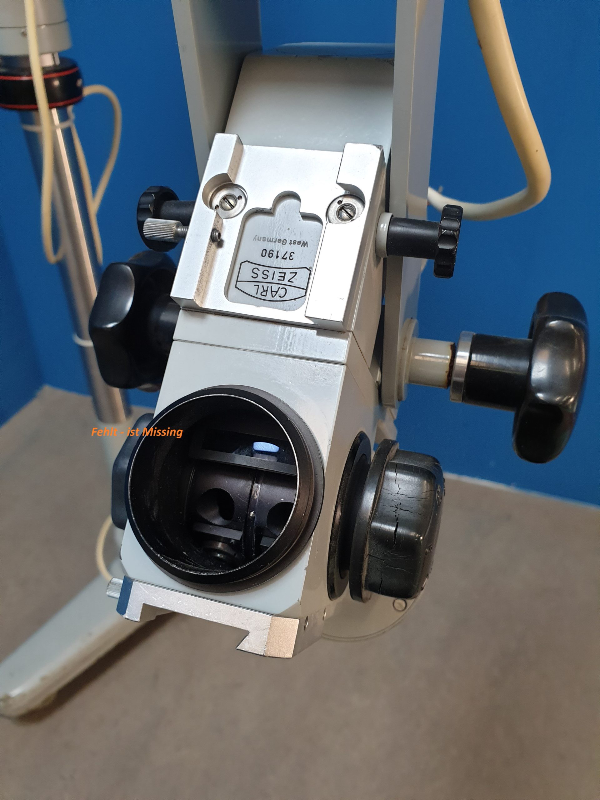 Zeiss Opmi Mikroskop f 125 Mikropskop – Objektiv fehlt – Defekt thumbnail 4