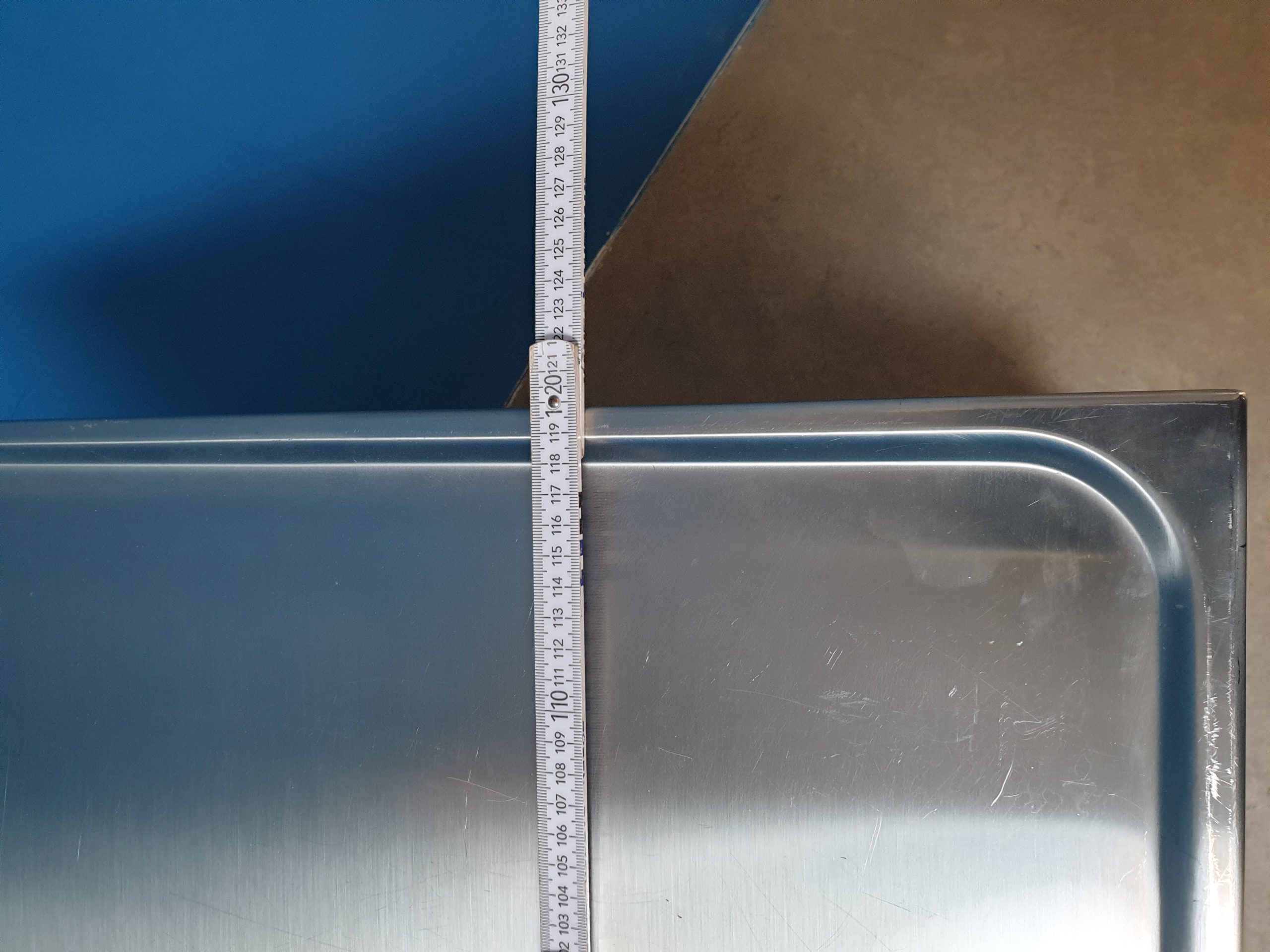 Blanco 0542183 Instrumentenzureichtisch – Hydraulich – Höhe Verstellbar Ca 60 x 120 cm – Bremsbar — image 1 of 6