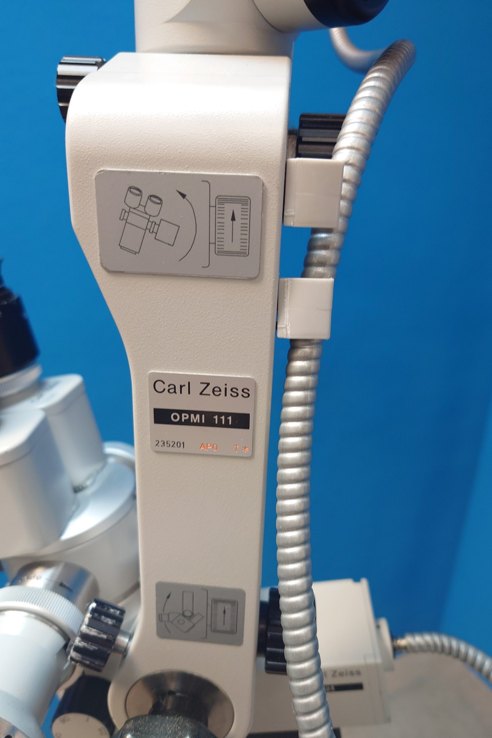 Zeiss OPMI 111 F=200 mit Mitbeobachter auf Bodenstativ S21 Mikroskop thumbnail 14