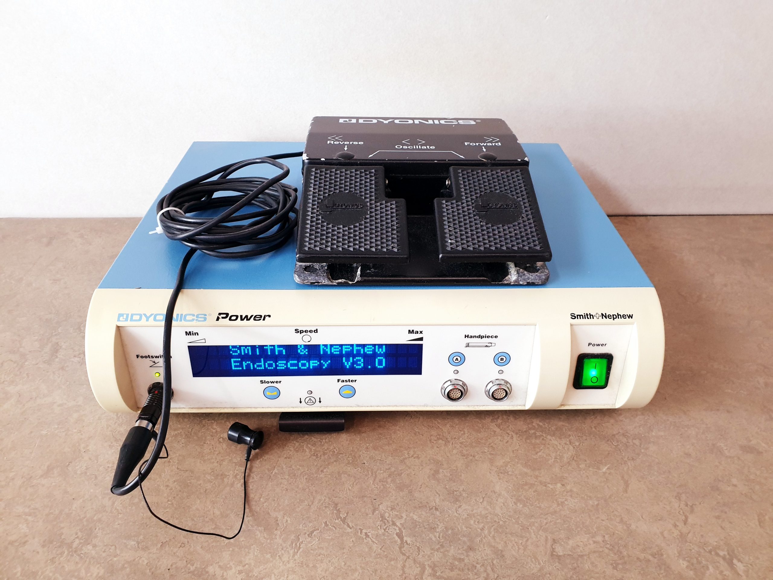 Smith & Nephew DYONICS Power Control Unit Steuereinheit 7205841 + Fußschalter thumbnail 2