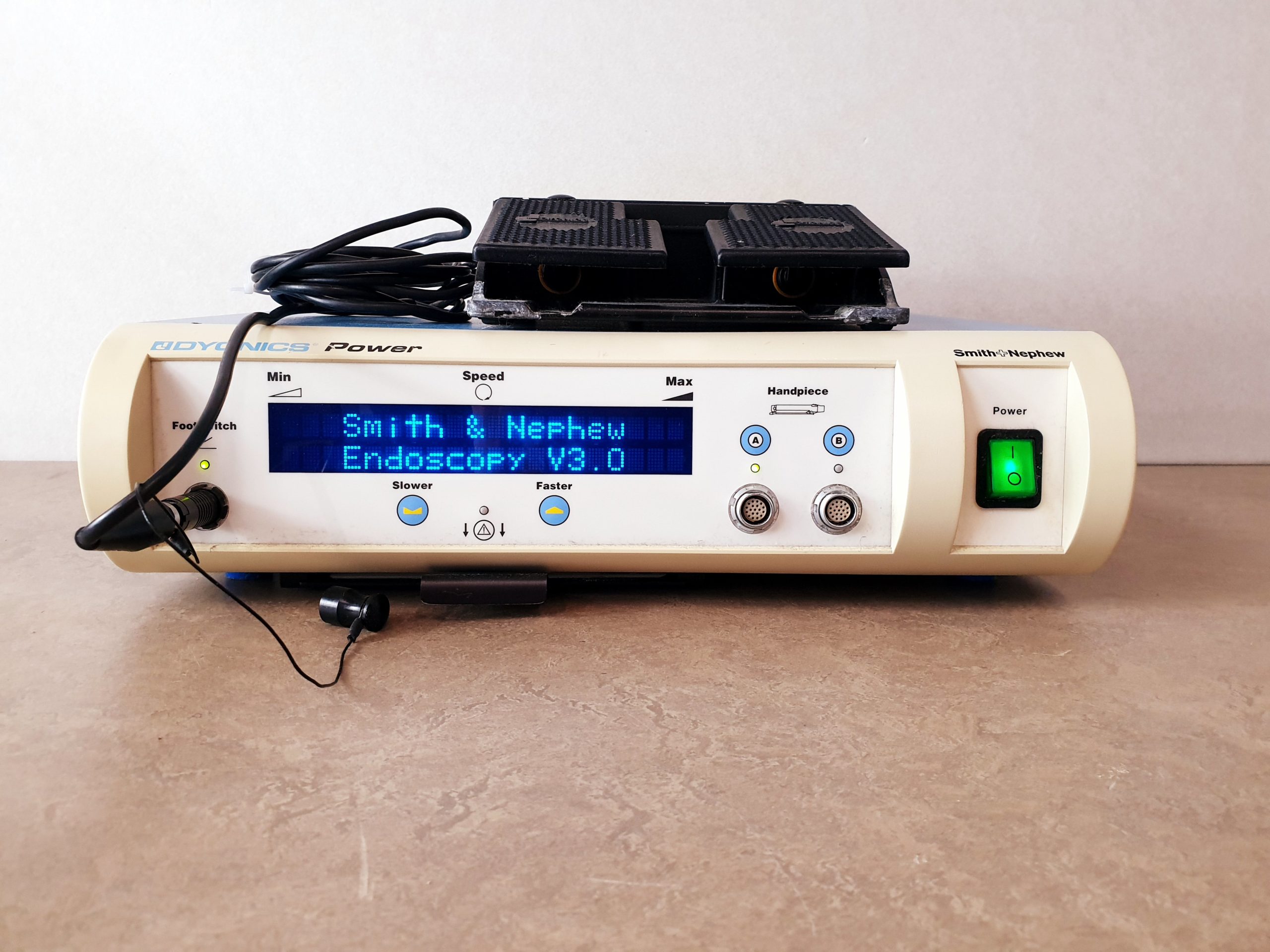 Smith & Nephew DYONICS Power Control Unit Steuereinheit 7205841 + Fußschalter thumbnail 3