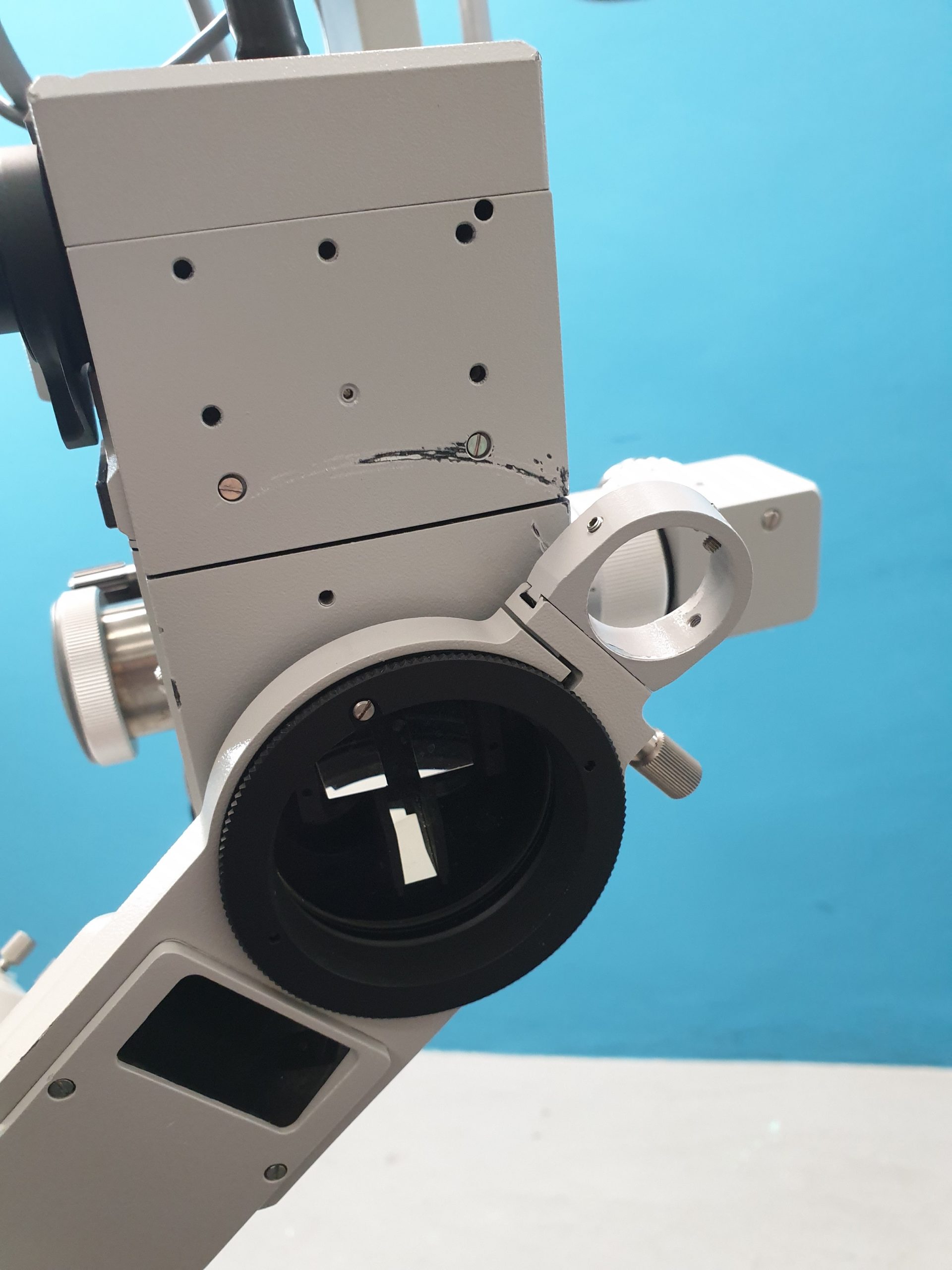Carl Zeiss MDI XY f=170 // F200 // f107 // OP Mikroskop auf S22 Stativ für Urologie , …… thumbnail 5
