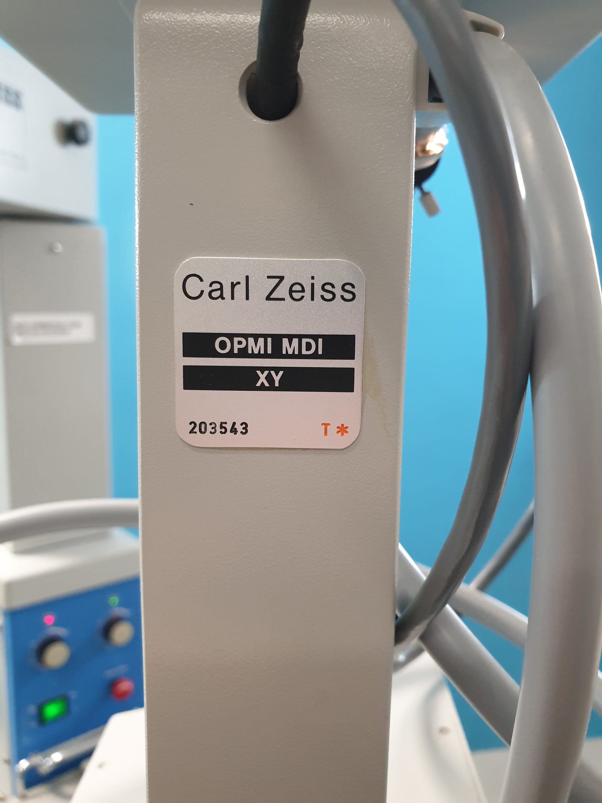 Carl Zeiss MDI XY f=170 // F200 // f107 // OP Mikroskop auf S22 Stativ für Urologie , …… thumbnail 9