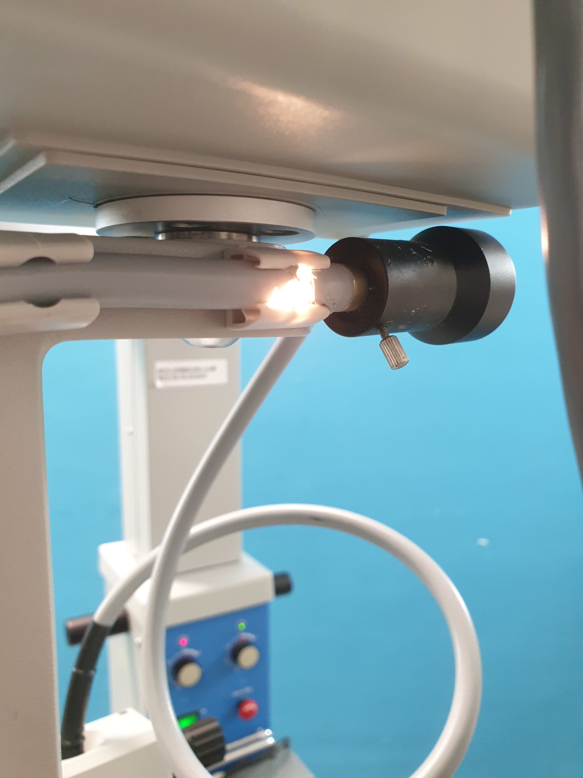 Carl Zeiss MDI XY f=170 // F200 // f107 // OP Mikroskop auf S22 Stativ für Urologie , …… thumbnail 10