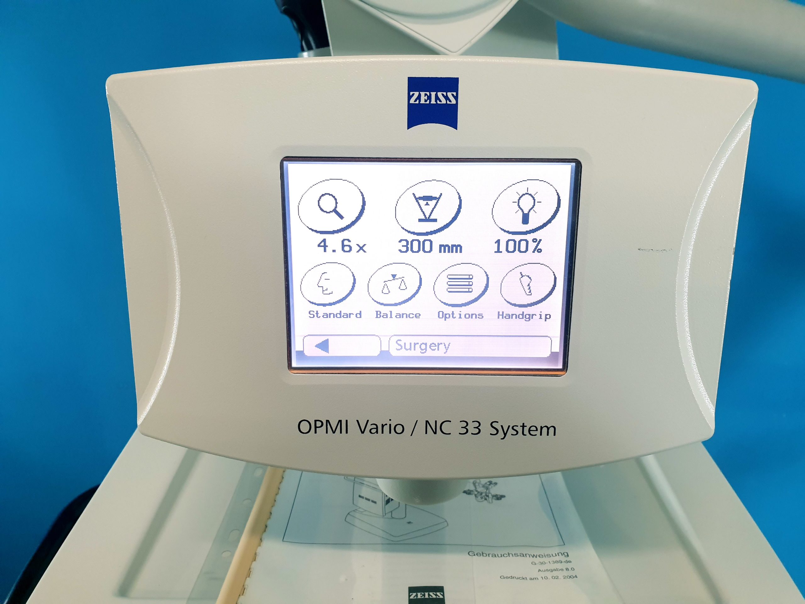 Zeiss OPMI Vario // OPMI VARIO NC-33 // NC33 für Neurochirurgie OP-Mikroskop thumbnail 2