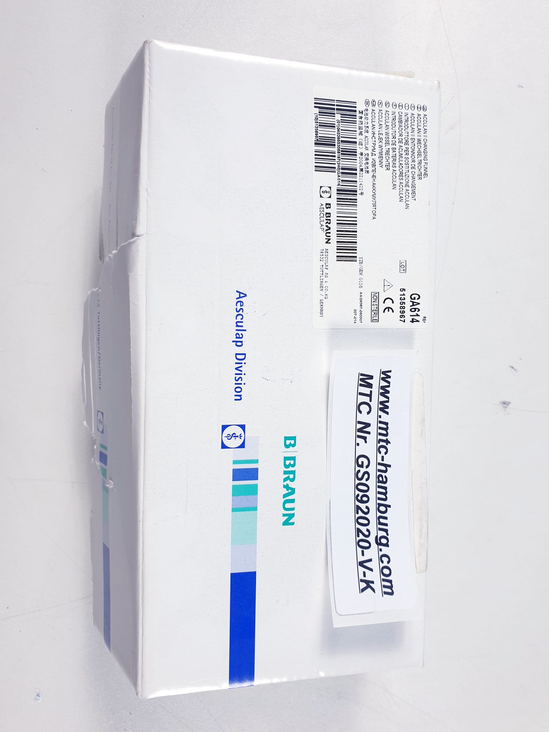 Aesculap Acculan GA614 GA 614 NEW UND ORIGINAL thumbnail 2
