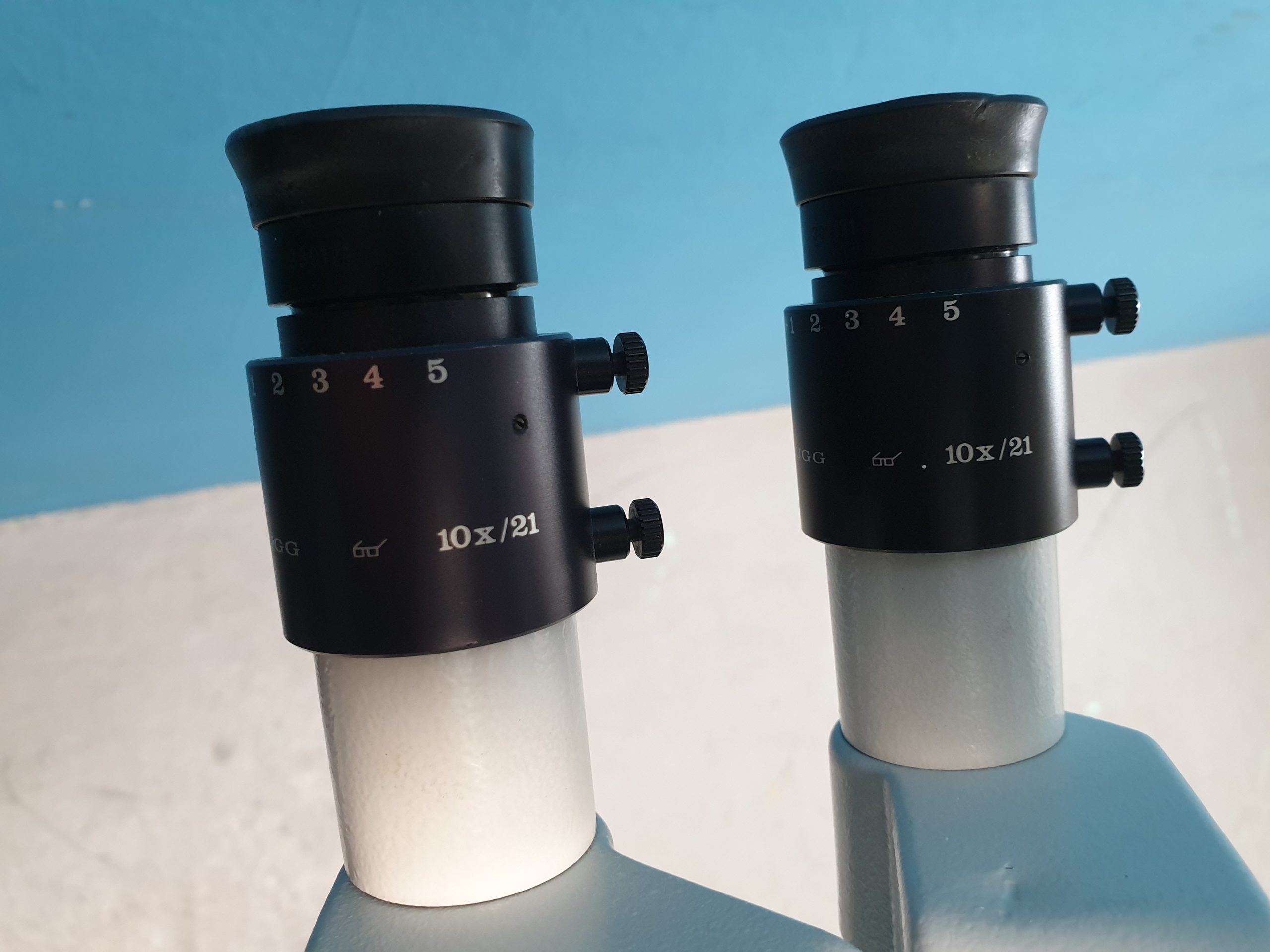 LEICA WILD M655 OP-Mikroskop // Wild Heerbrugg M655 Microscope F=250 + F=300 + F=400 + Storz Adapter 4435325 f=85mm thumbnail 15